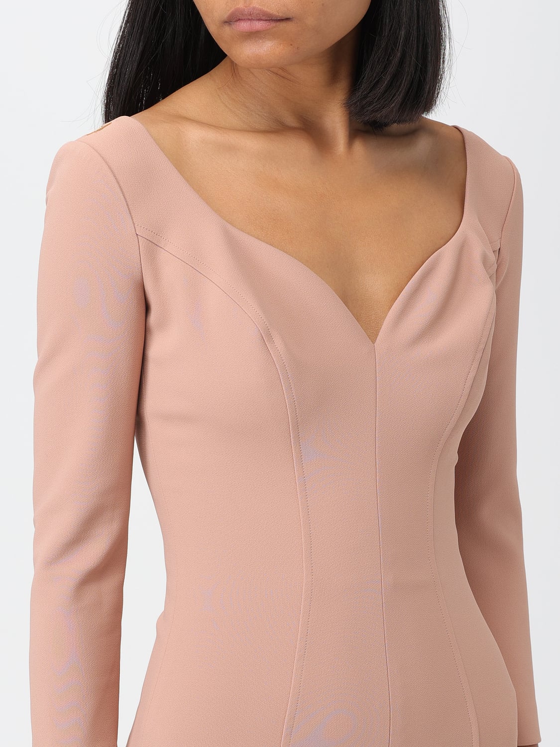 ELISABETTA FRANCHI ABITO: Abito donna Elisabetta Franchi, Nudo - Img 3