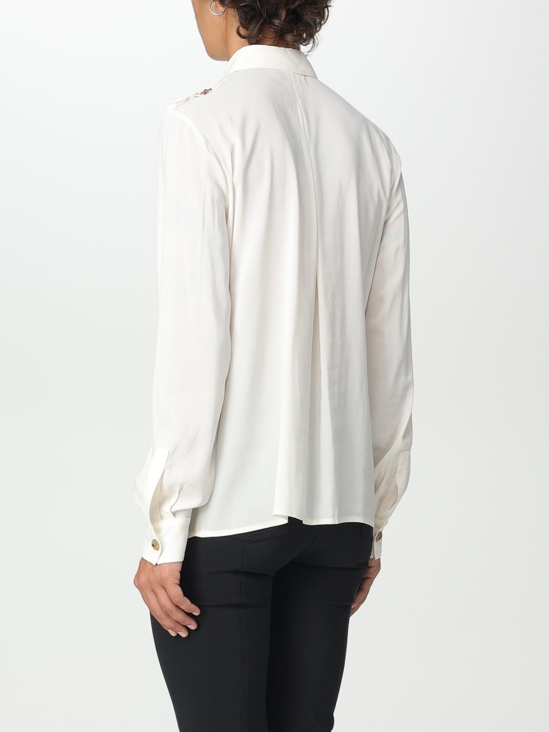 ELISABETTA FRANCHI CAMISA: Camiseta mujer Elisabetta Franchi, Mantequilla - Img 2