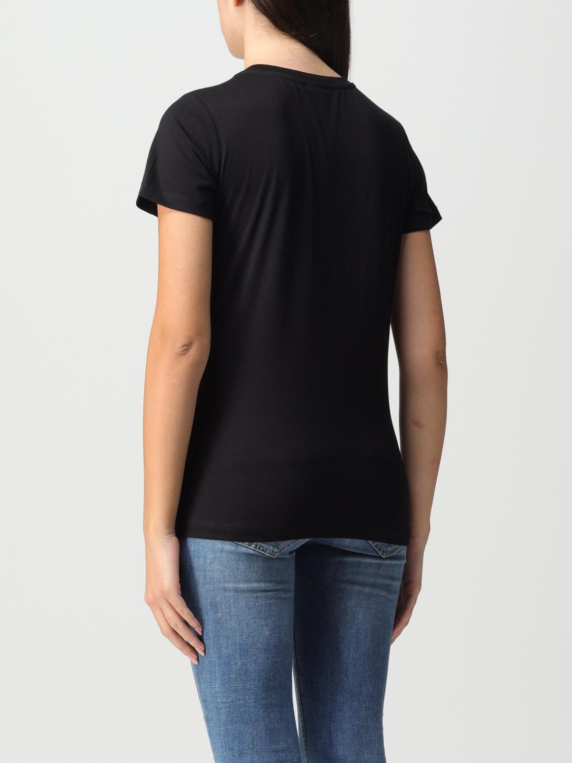 Tシャツ・カットソー PINKO Woman T-Shirt Black 103130A1LV Z99 PINKO: T-shirt woman - Black | Pinko t-shirt 103130A1LV