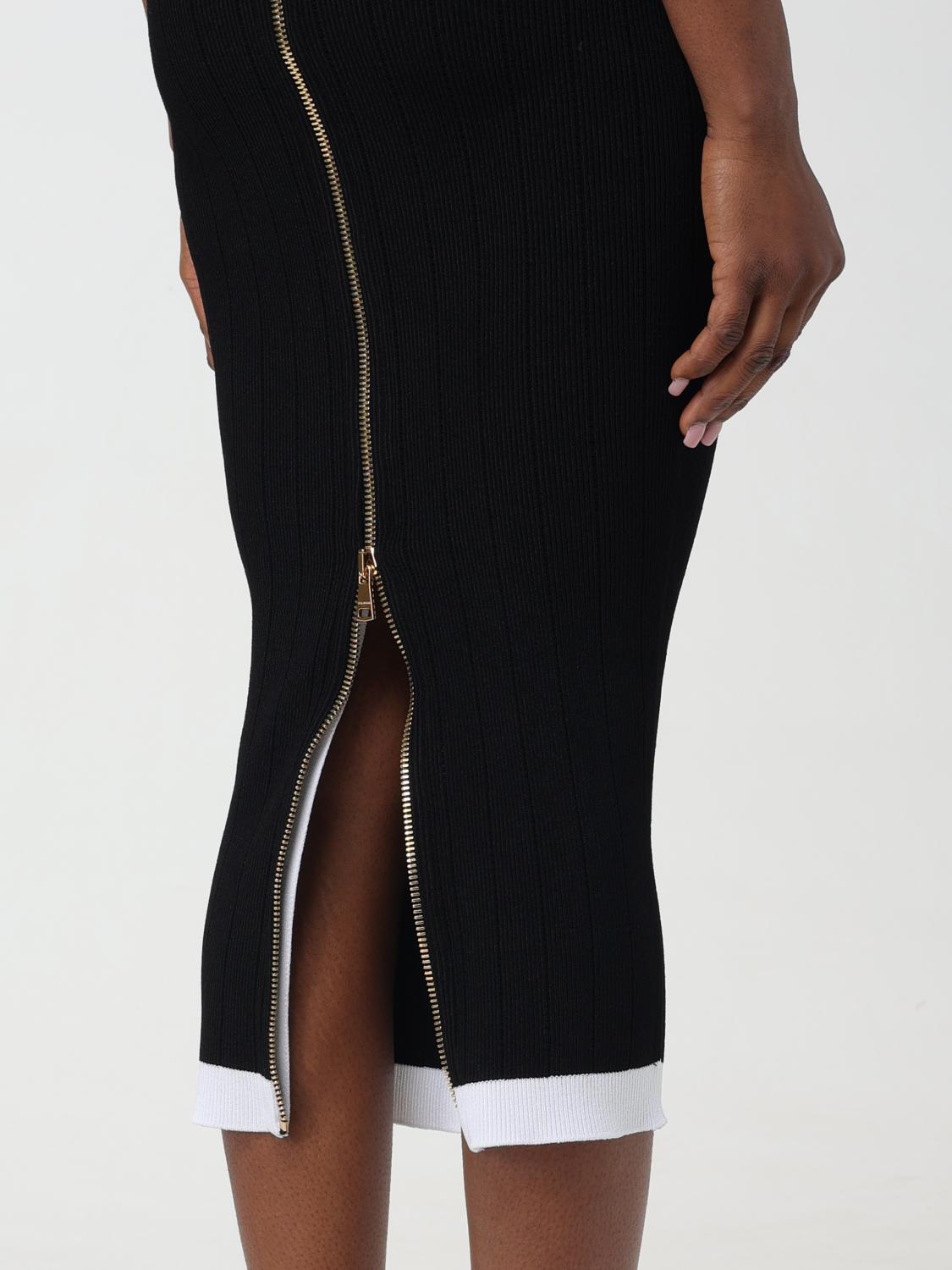 BALMAIN SKIRT: Balmain knitted skirt, Black - Img 5