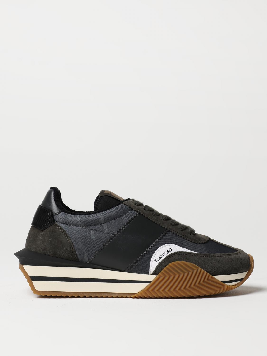 TOMFORD｜SNEAKERS (J1292 ICL092N 3EW02) SUEDE TECHNICAL FABRIC JAMES SNEAKER | Tom Ford Fashion