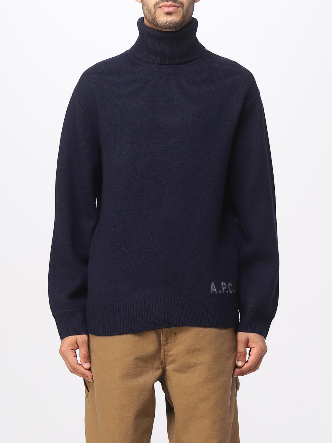 A.P.C. PULLOVER: Pullover herren A.P.C., Blau - Img 1