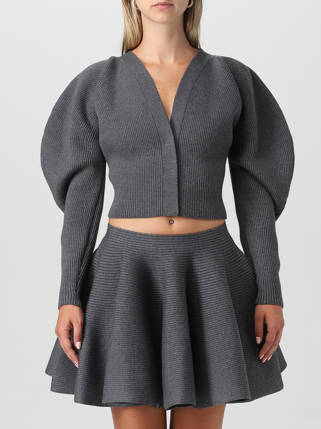 Alaïa Sweater woman - Grey | AA9S02284M812 | GIGLIO.COM