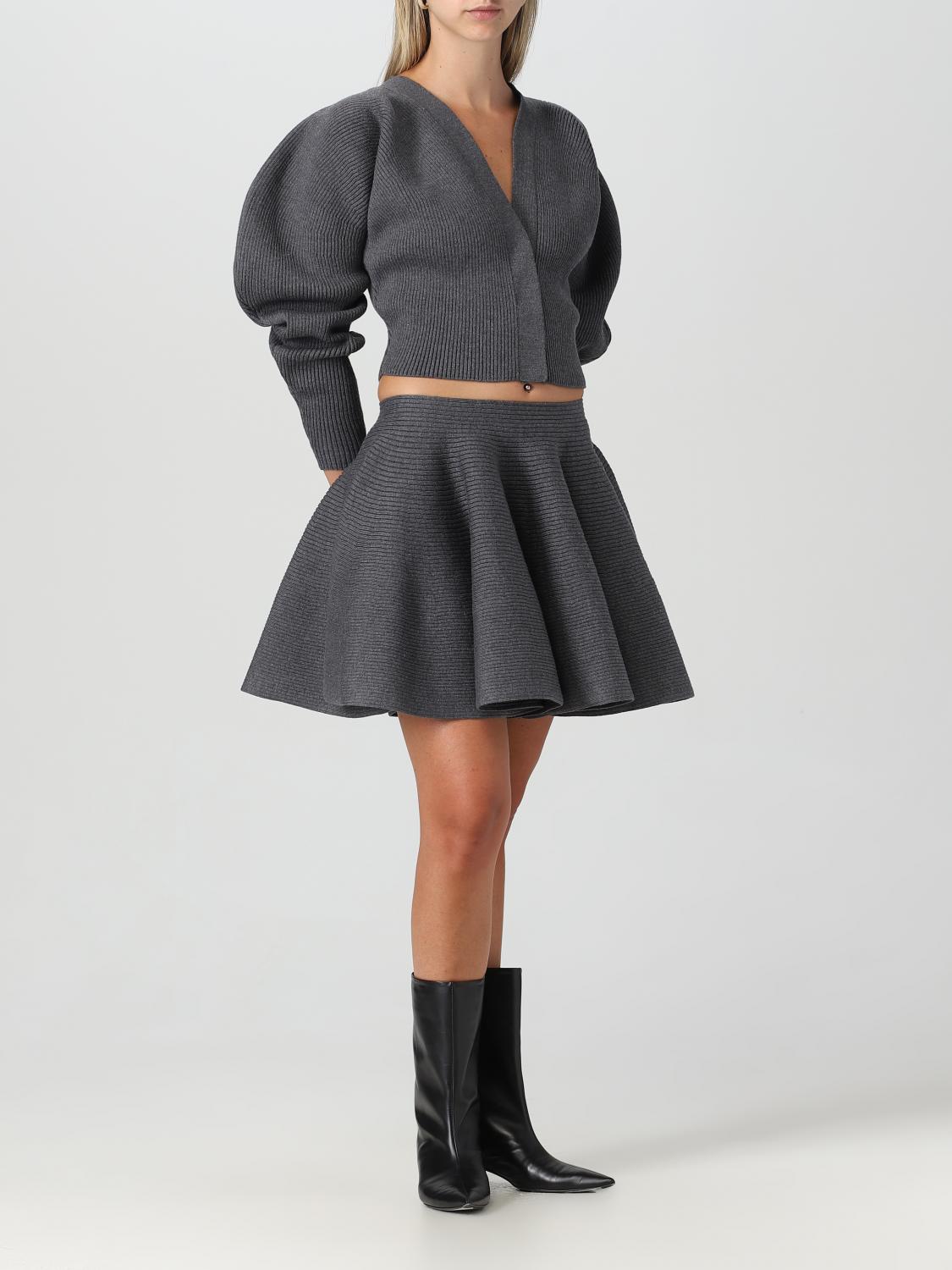Alaïa Sweater woman - Grey | AA9S02284M812 | GIGLIO.COM