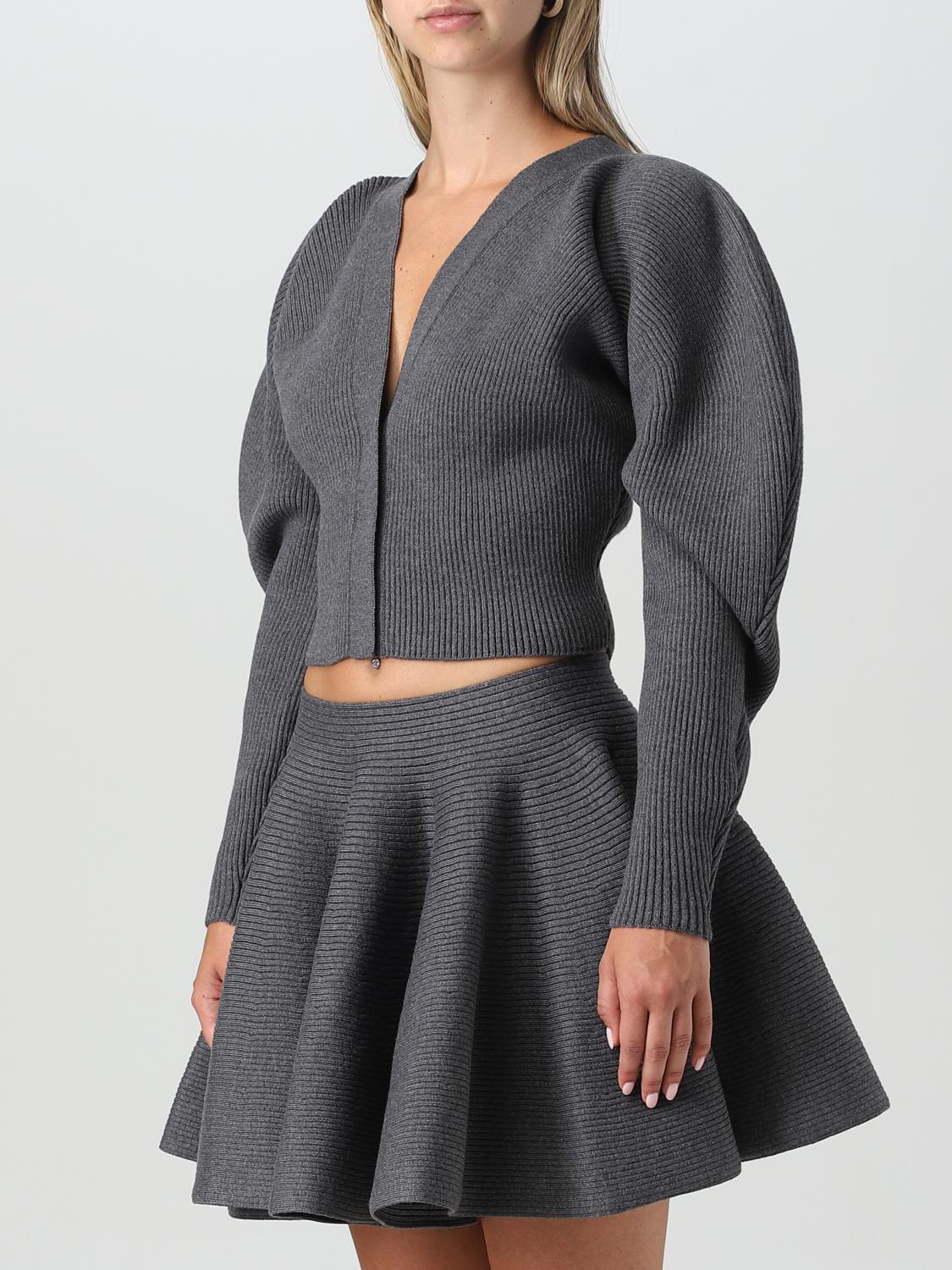Alaïa Sweater woman - Grey | AA9S02284M812 | GIGLIO.COM