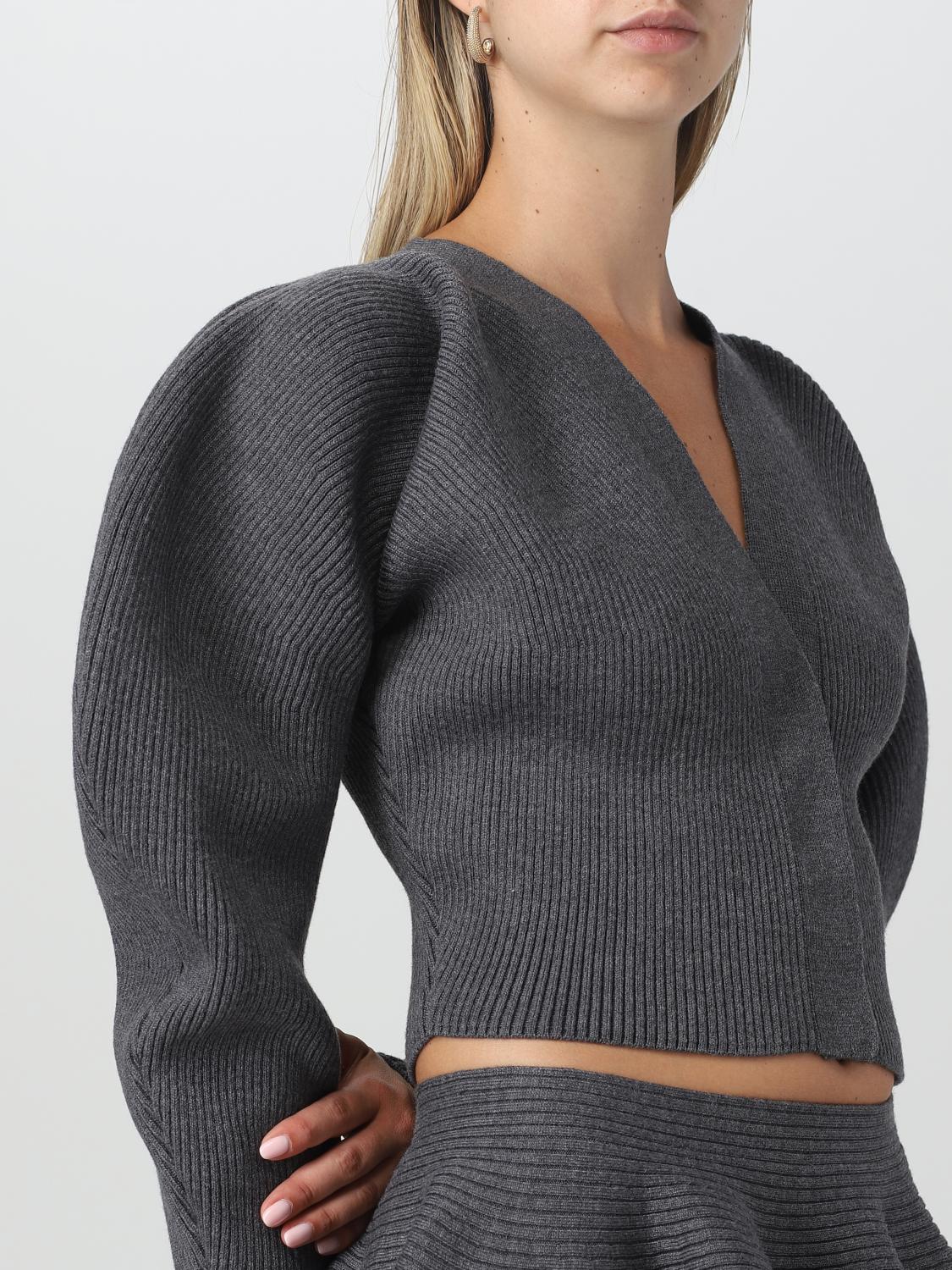 Alaïa Sweater woman - Grey | AA9S02284M812 | GIGLIO.COM