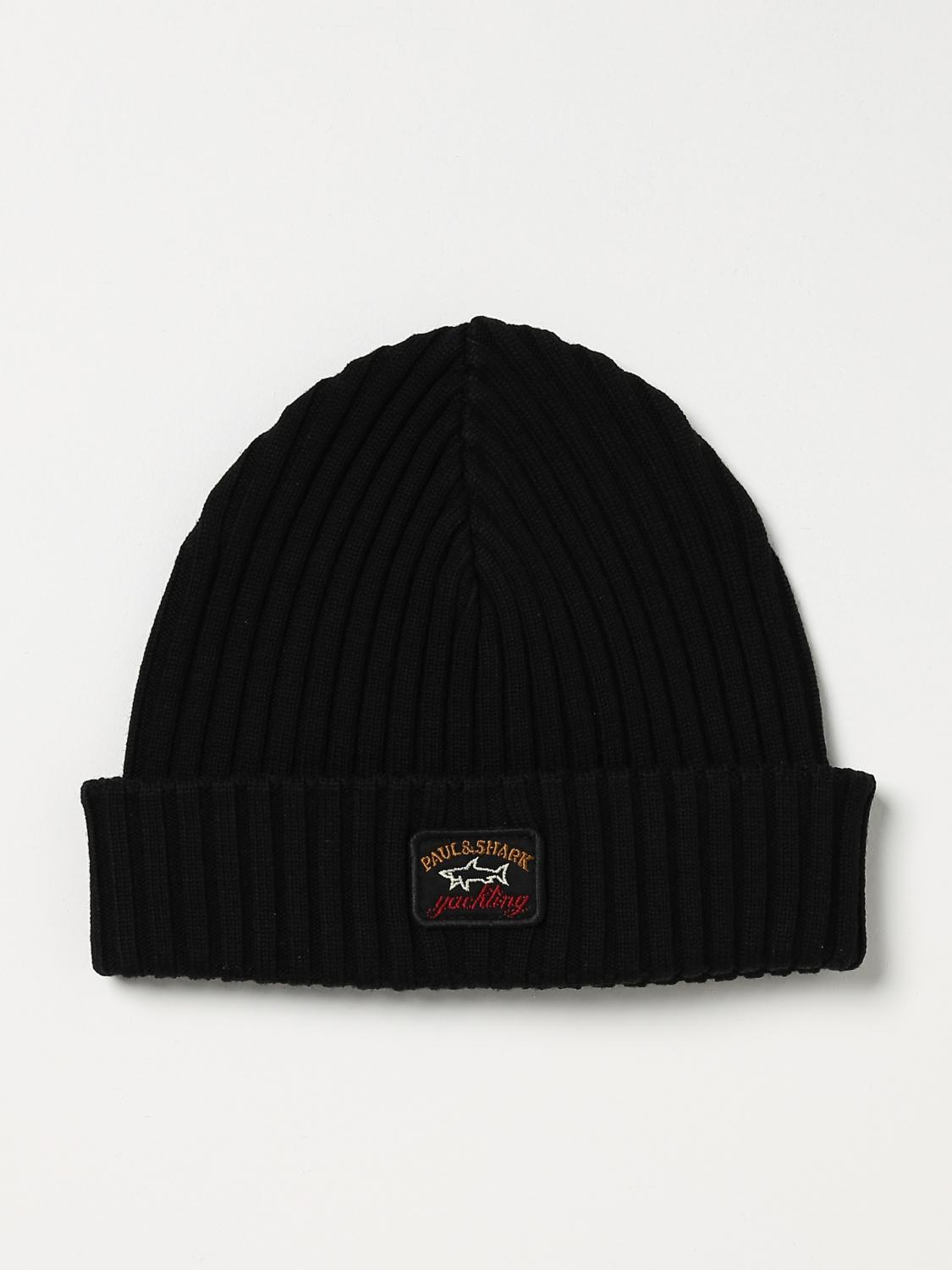 PAUL & SHARK HAT: Hat men Paul & Shark, Black - Img 1