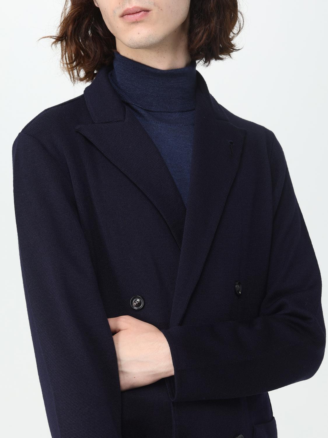 LARDINI AMERICANA: Americana hombre Lardini, Azul Oscuro - Img 4