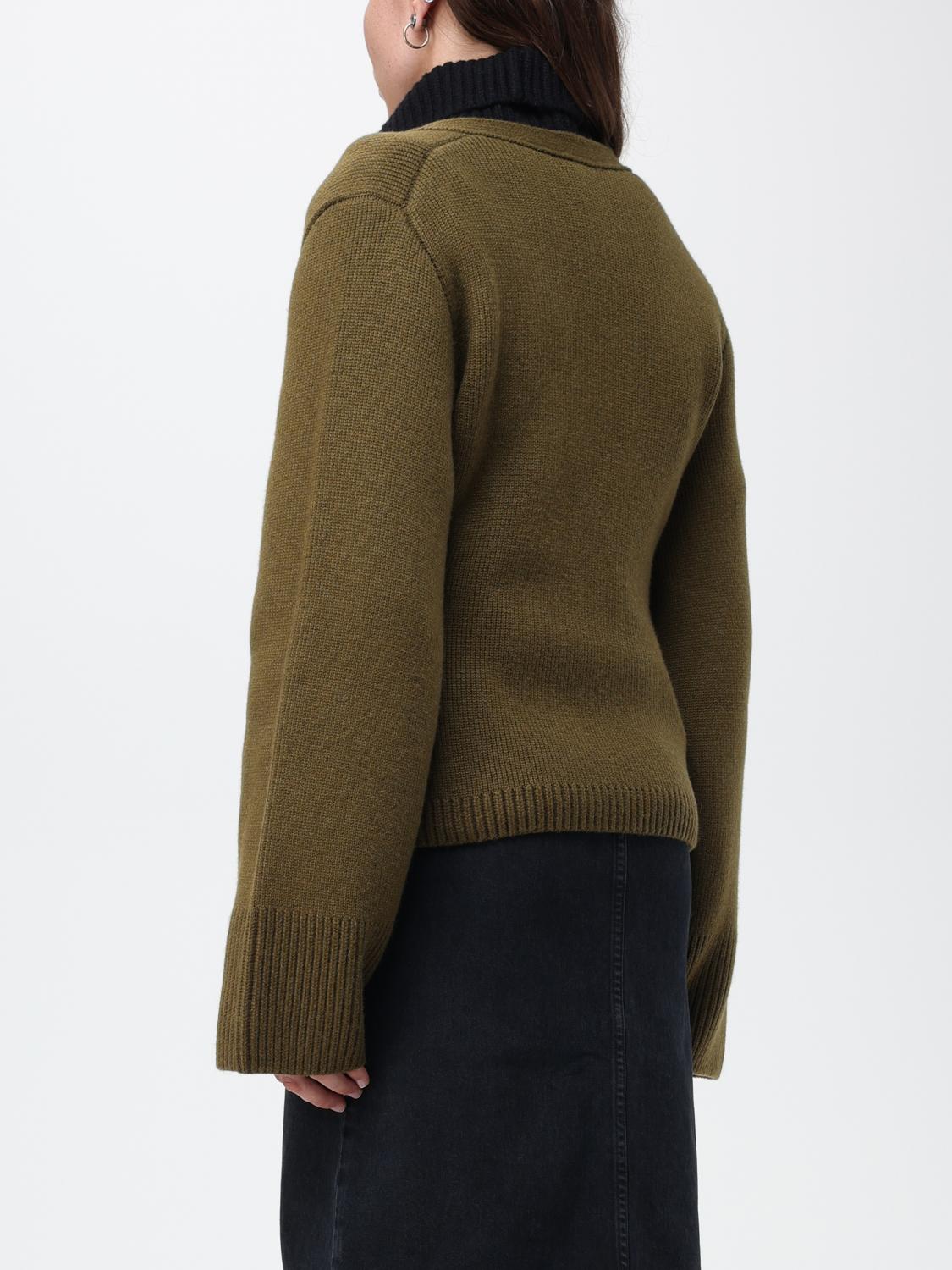 KHAITE CÁRDIGAN: Sudadera mujer Khaite, Oliva - Img 3