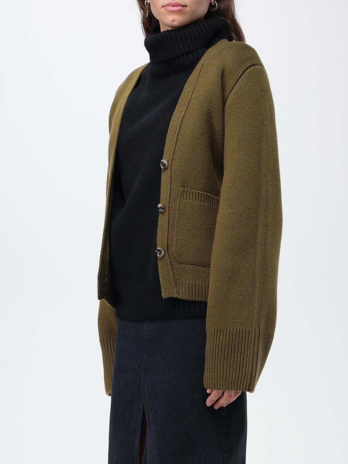 KHAITE CÁRDIGAN: Sudadera mujer Khaite, Oliva - Img 4