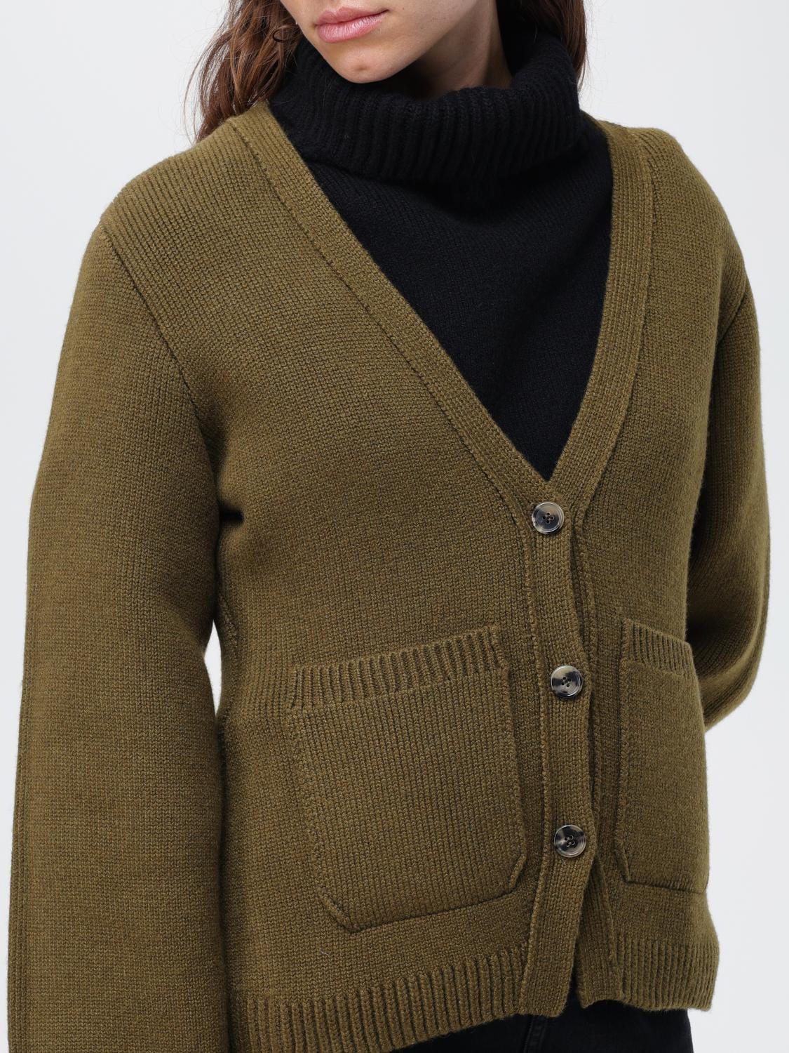 KHAITE CÁRDIGAN: Sudadera mujer Khaite, Oliva - Img 5