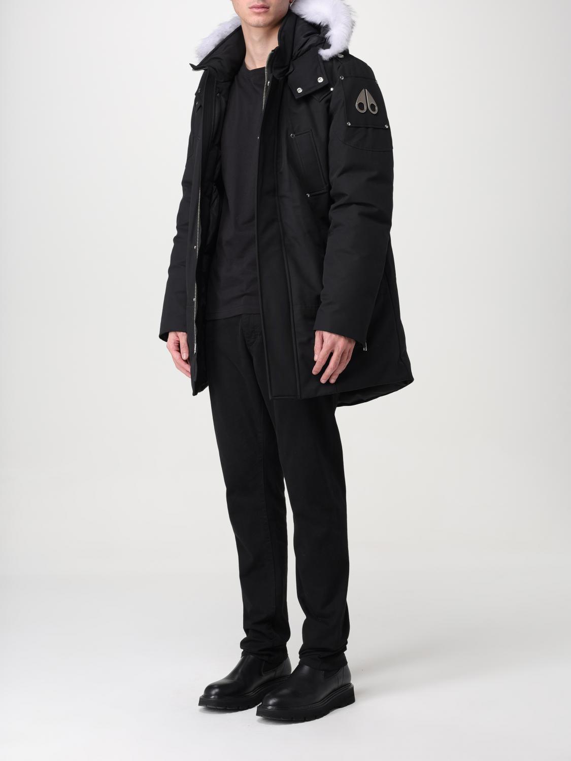 MOOSE KNUCKLES 재킷: 코트 남성 Moose Knuckles, 블랙 1 - Img 3