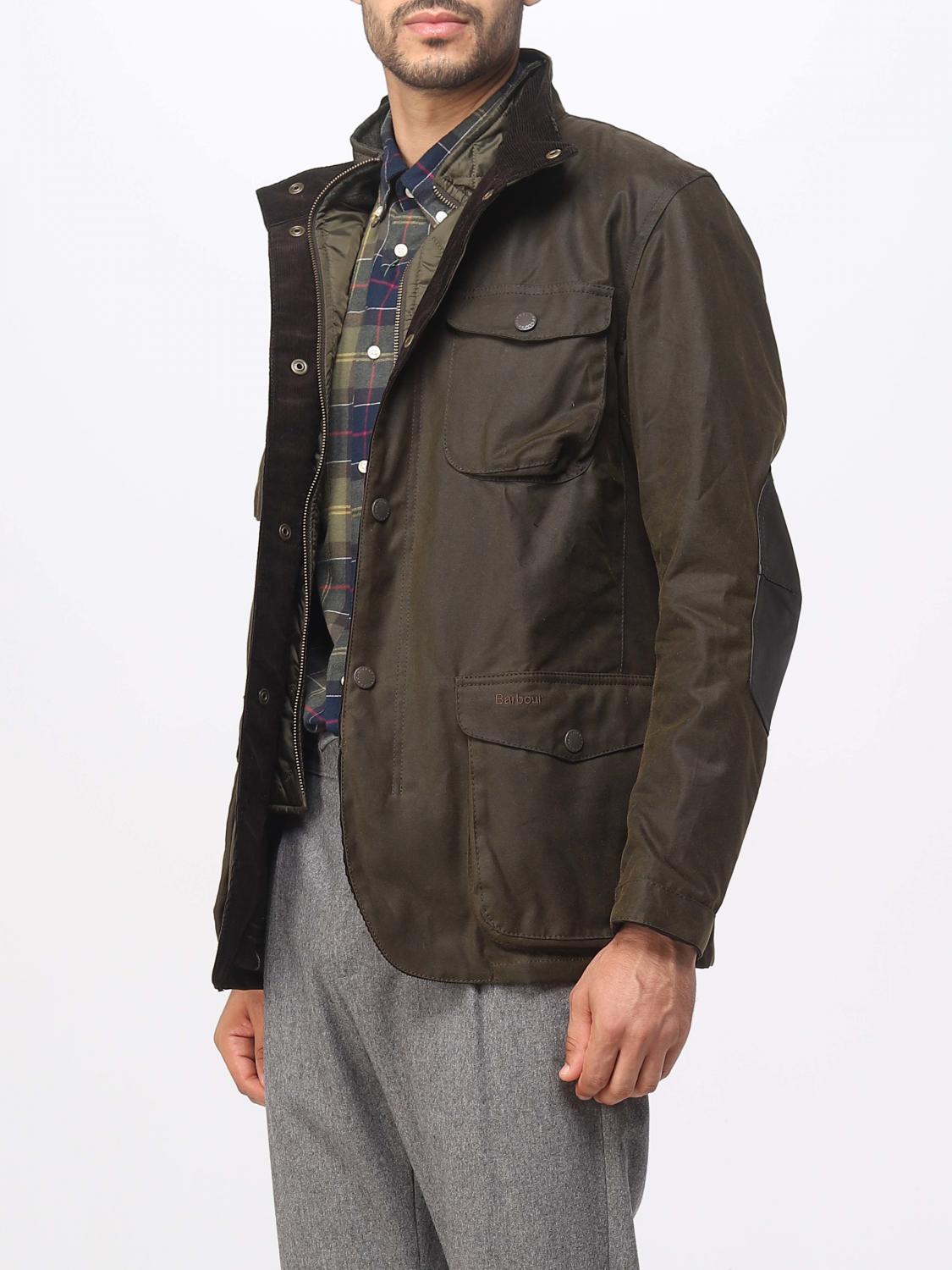 BARBOUR 재킷: 재킷 남성 Barbour, 그린 - Img 3