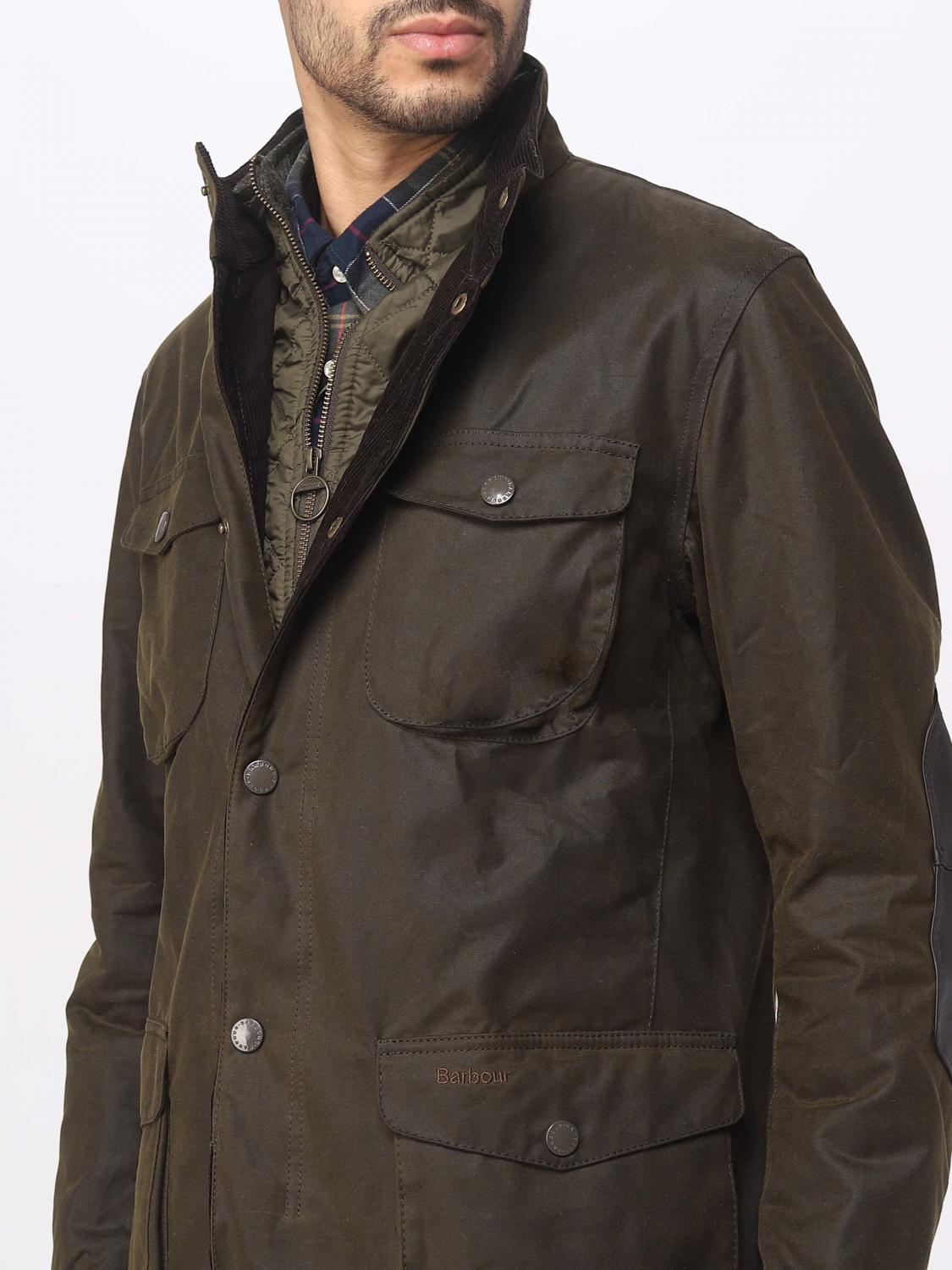 BARBOUR 재킷: 재킷 남성 Barbour, 그린 - Img 4