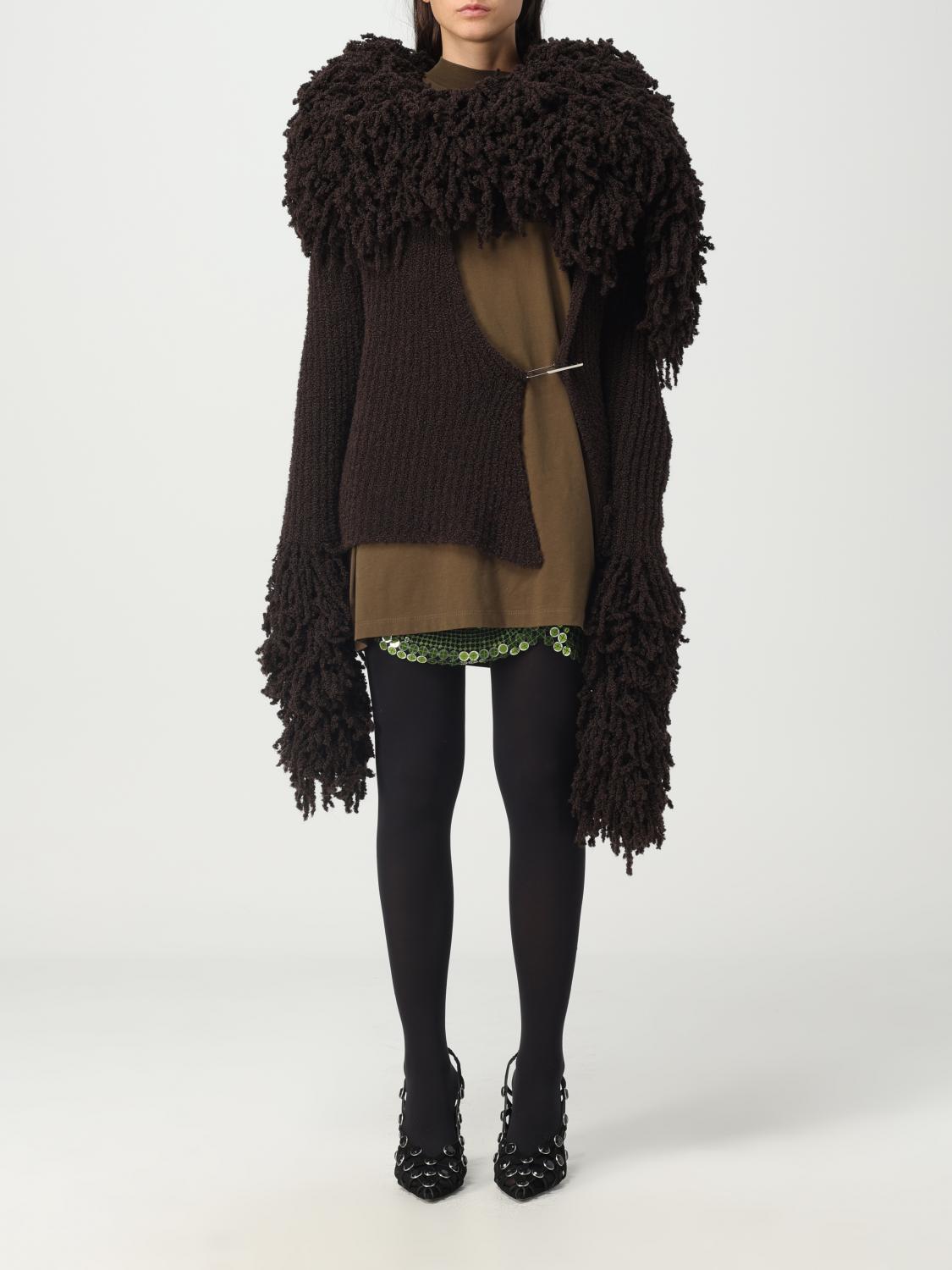 THE ATTICO PULL: Pull femme The Attico, Marron - Img 1