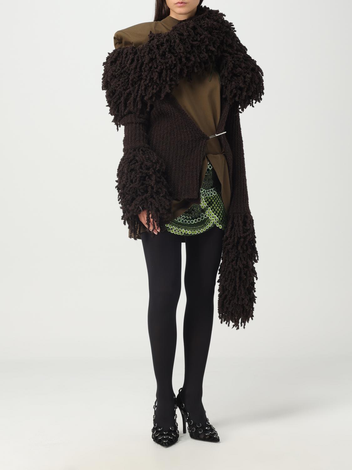 THE ATTICO PULL: Pull femme The Attico, Marron - Img 2