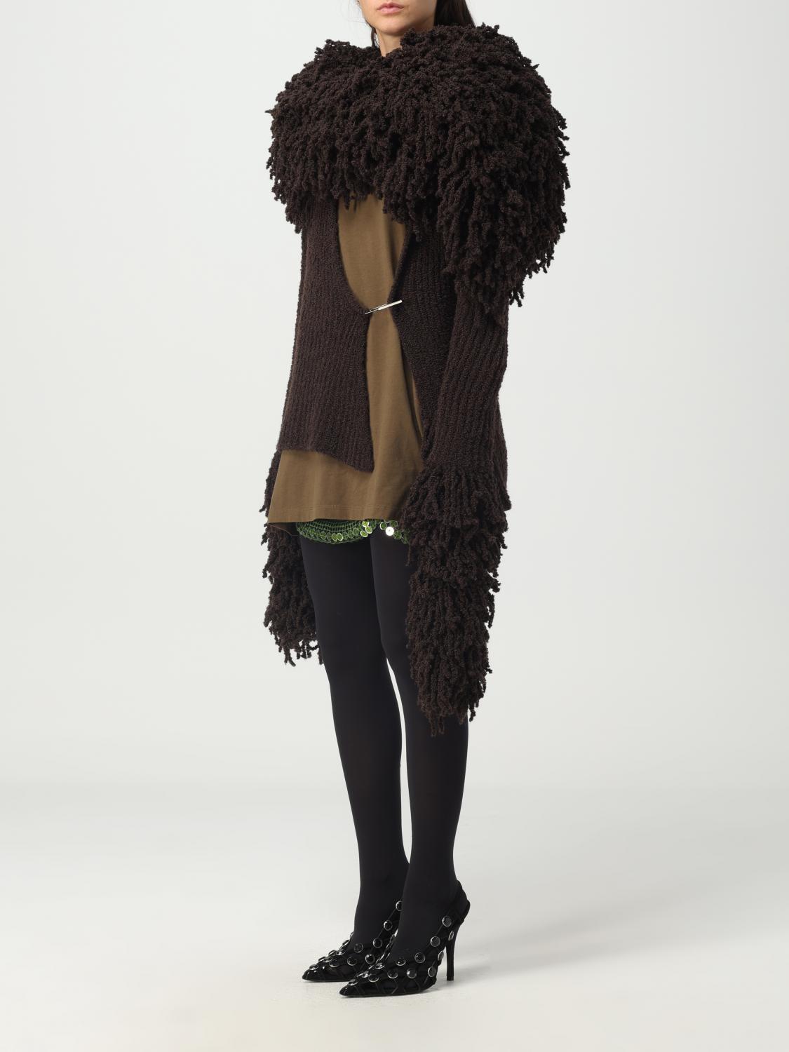 THE ATTICO PULL: Pull femme The Attico, Marron - Img 4