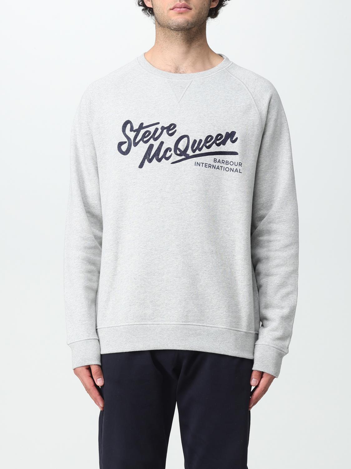 BARBOUR SWEATER: Sweater men Barbour, Grey - Img 1