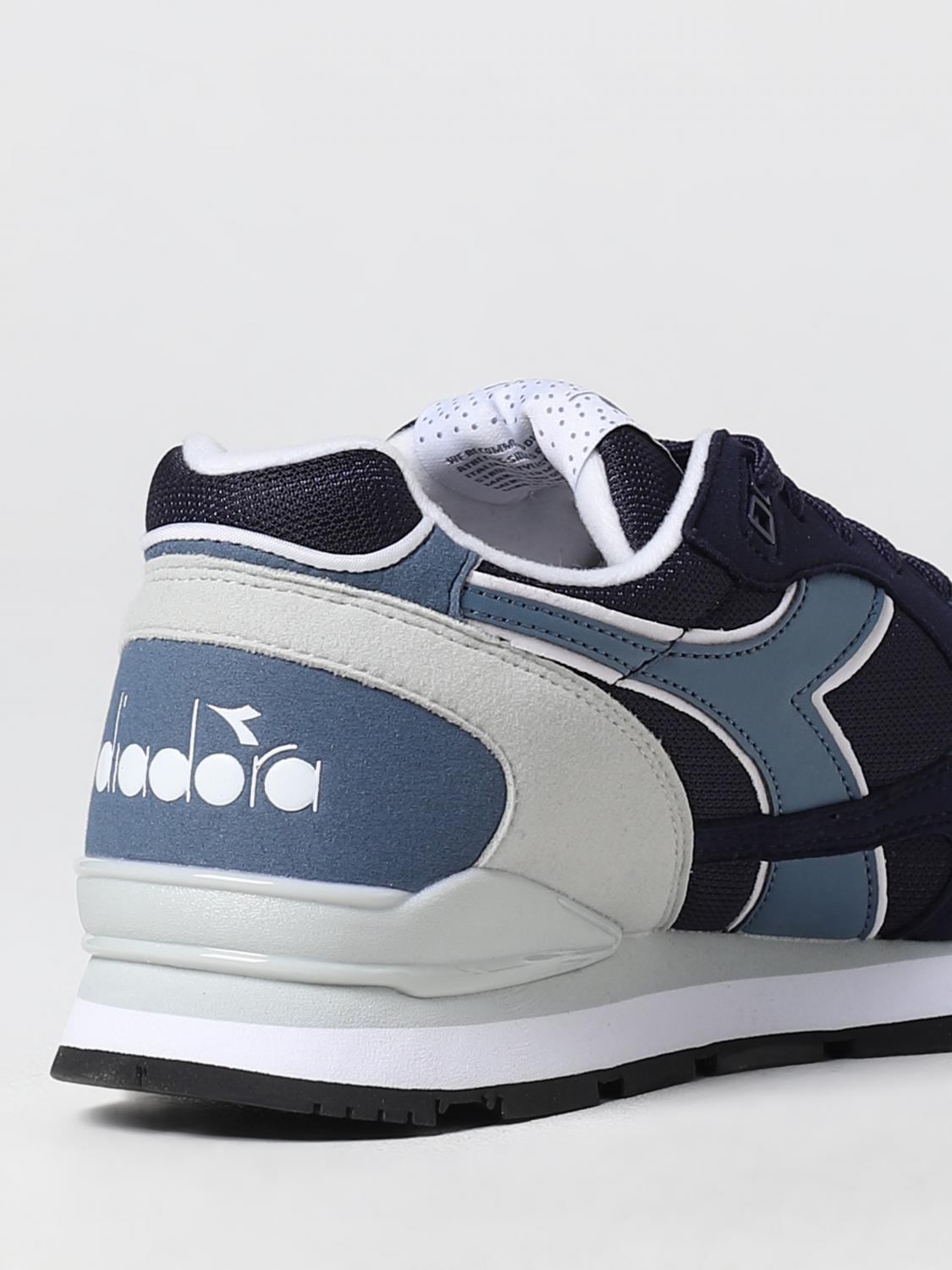 DIADORA SNEAKERS: Shoes men Diadora, Blue - Img 3