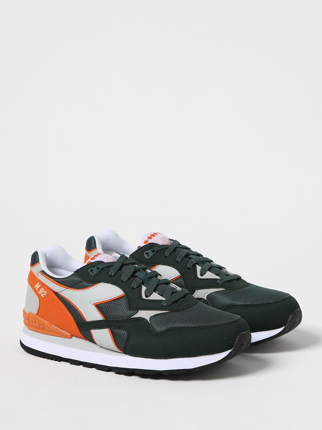 DIADORA SNEAKERS: Shoes men Diadora, Green - Img 2