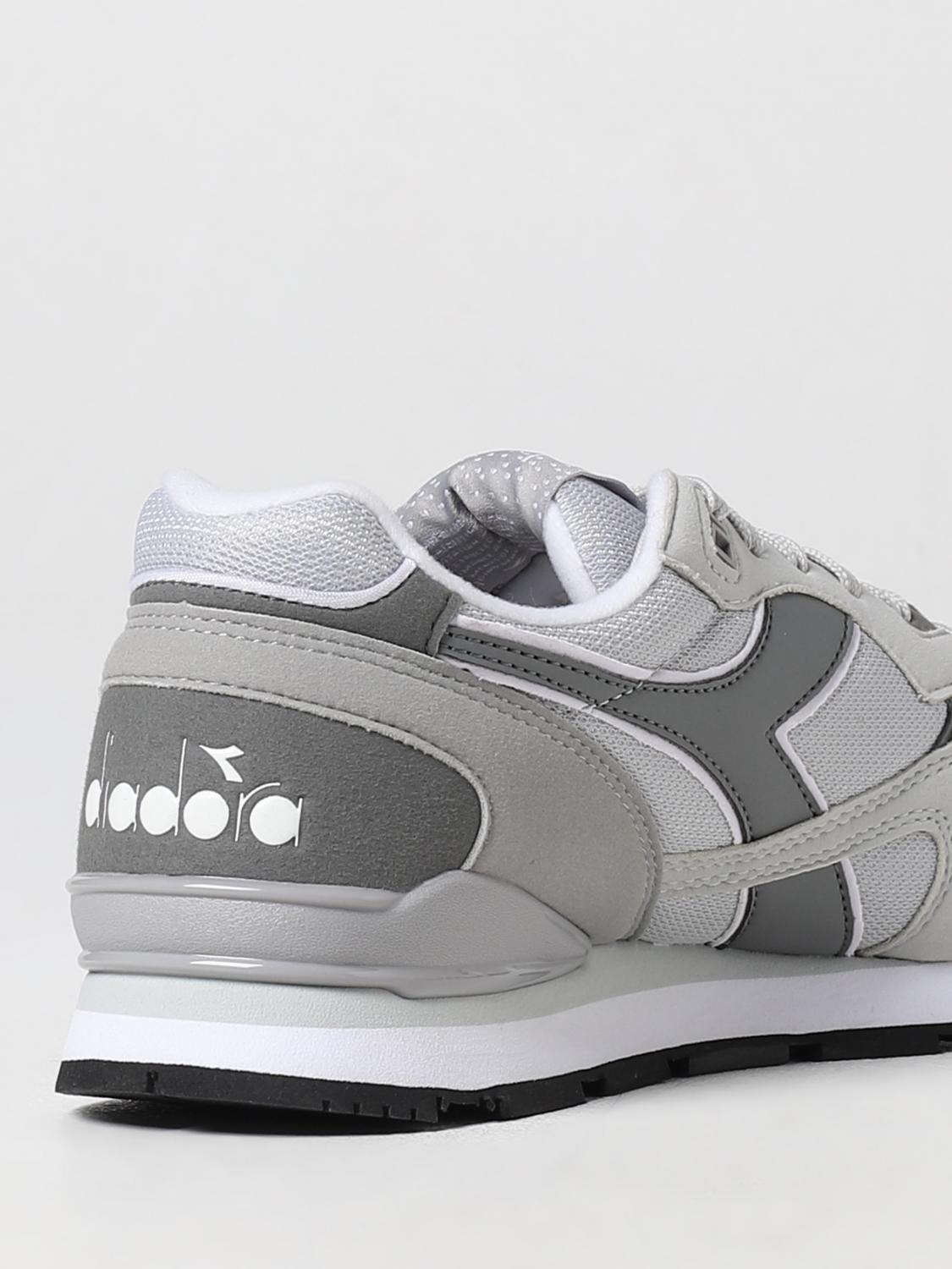 DIADORA SNEAKERS: Shoes men Diadora, Grey - Img 3