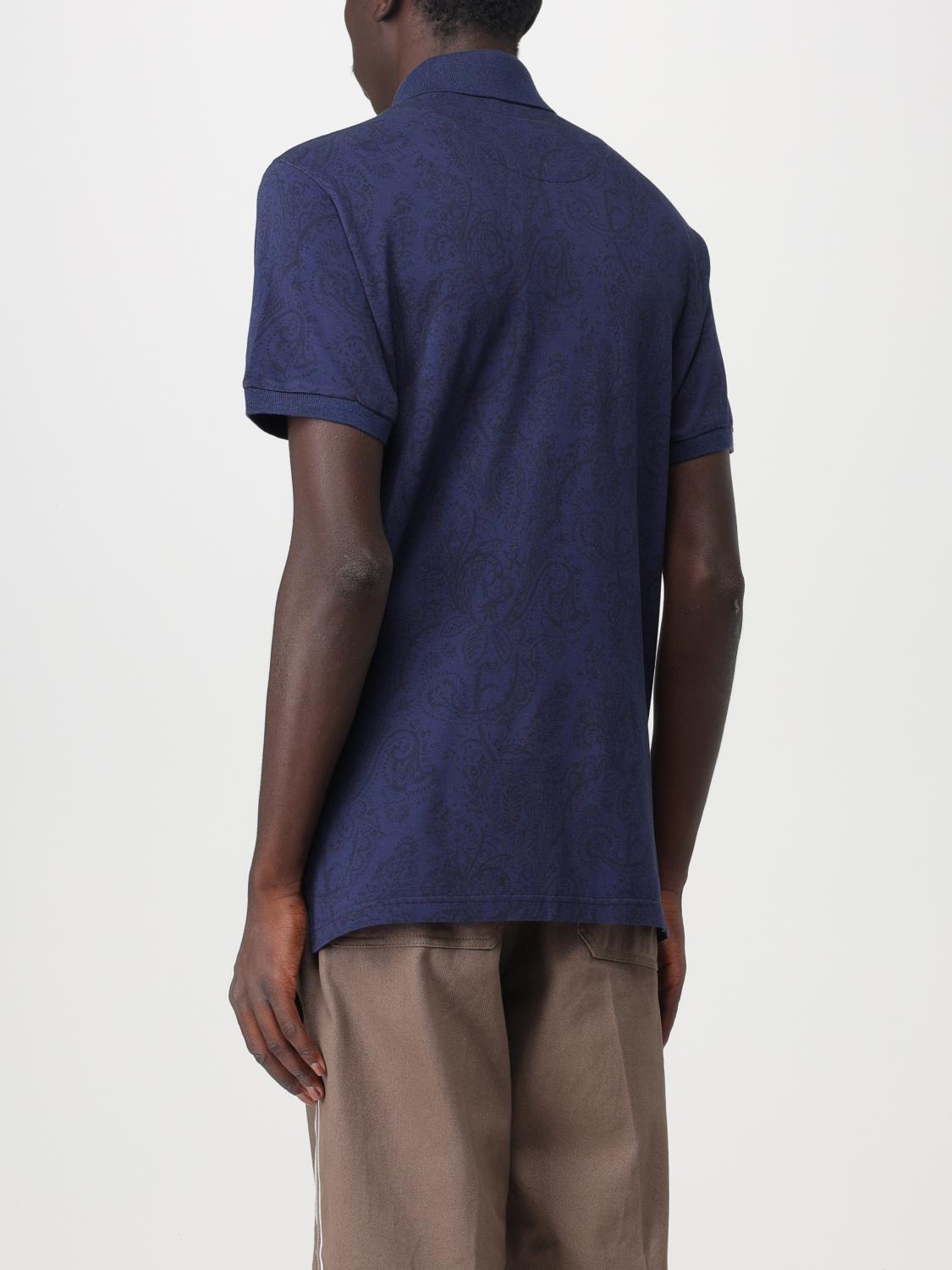ETRO POLO: Polo herren Etro, Navy - Img 3