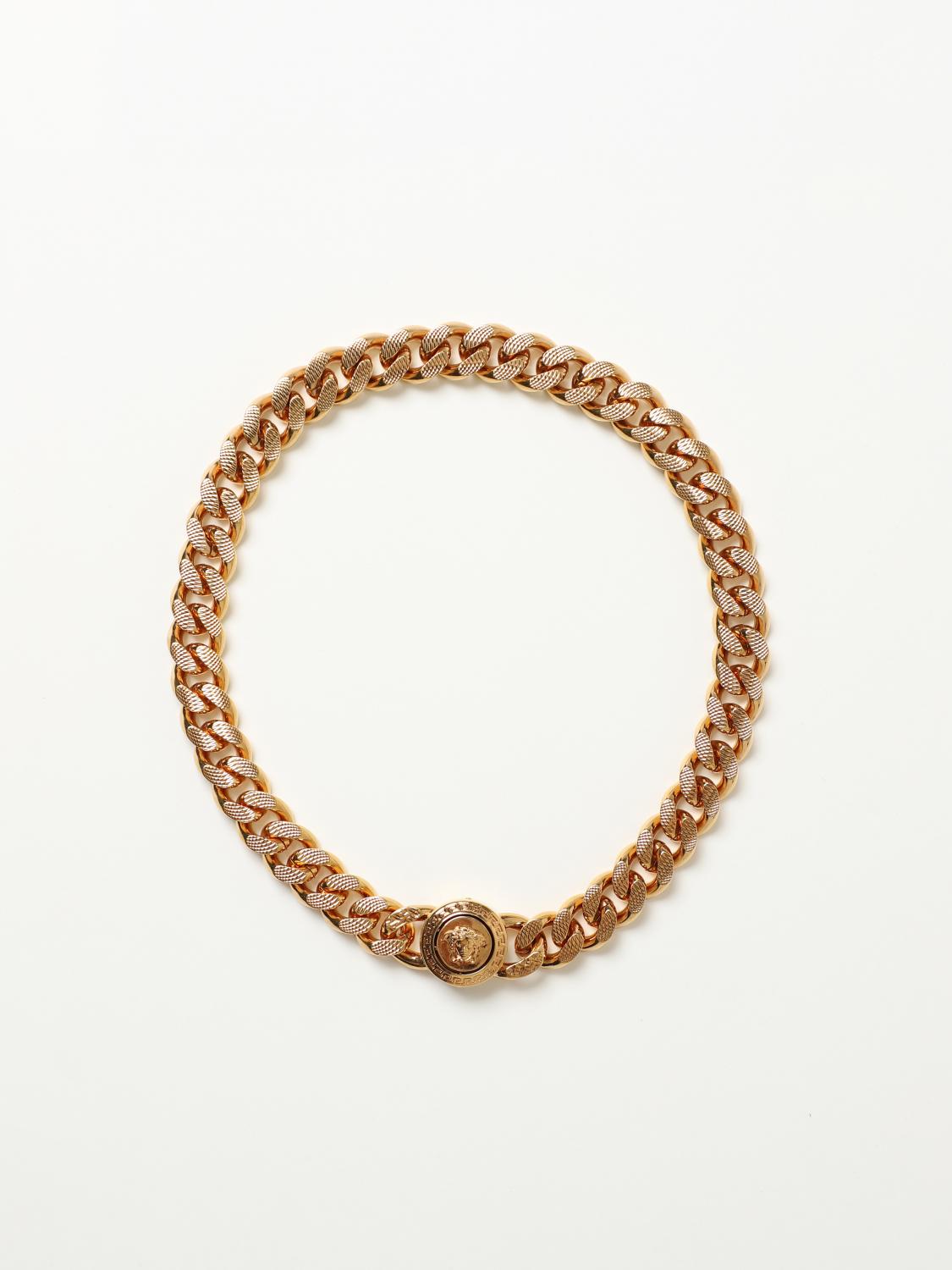 VERSACE｜JEWERLY (MEDUSA CHAIN NECKLACE (DG16949 DJMT KO Chain Medusa Necklace Gold | VERSACE US