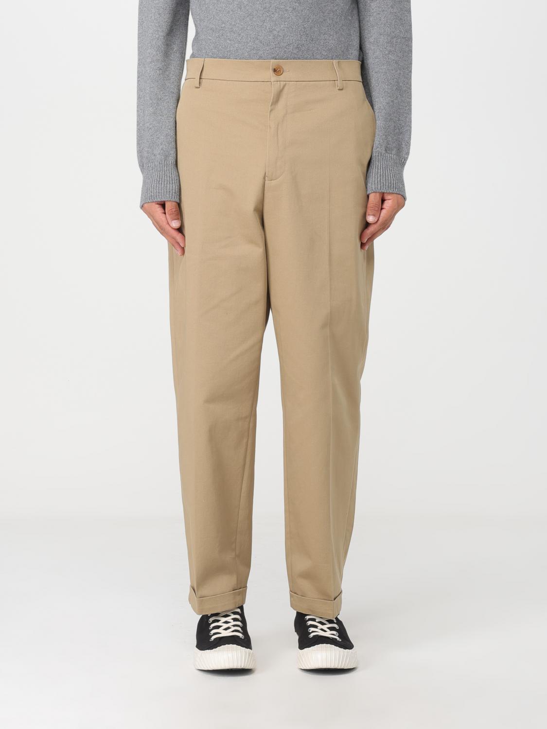 Kenzo cotton pants - Beige | FD65PA2059CA | GIGLIO.COM