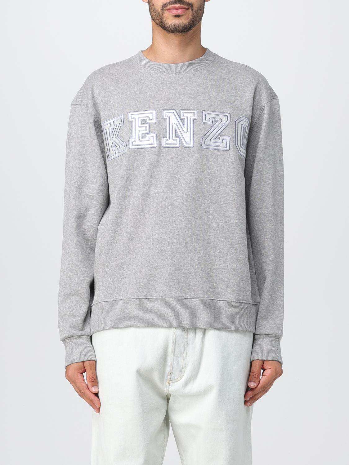 KENZO SUDADERA: Sudadera hombre Kenzo, Gris - Img 1