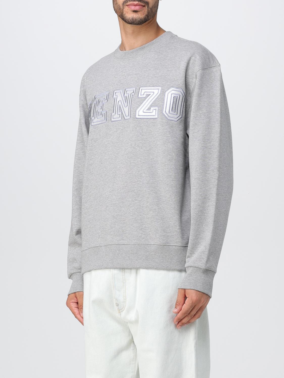 KENZO SUDADERA: Sudadera hombre Kenzo, Gris - Img 4