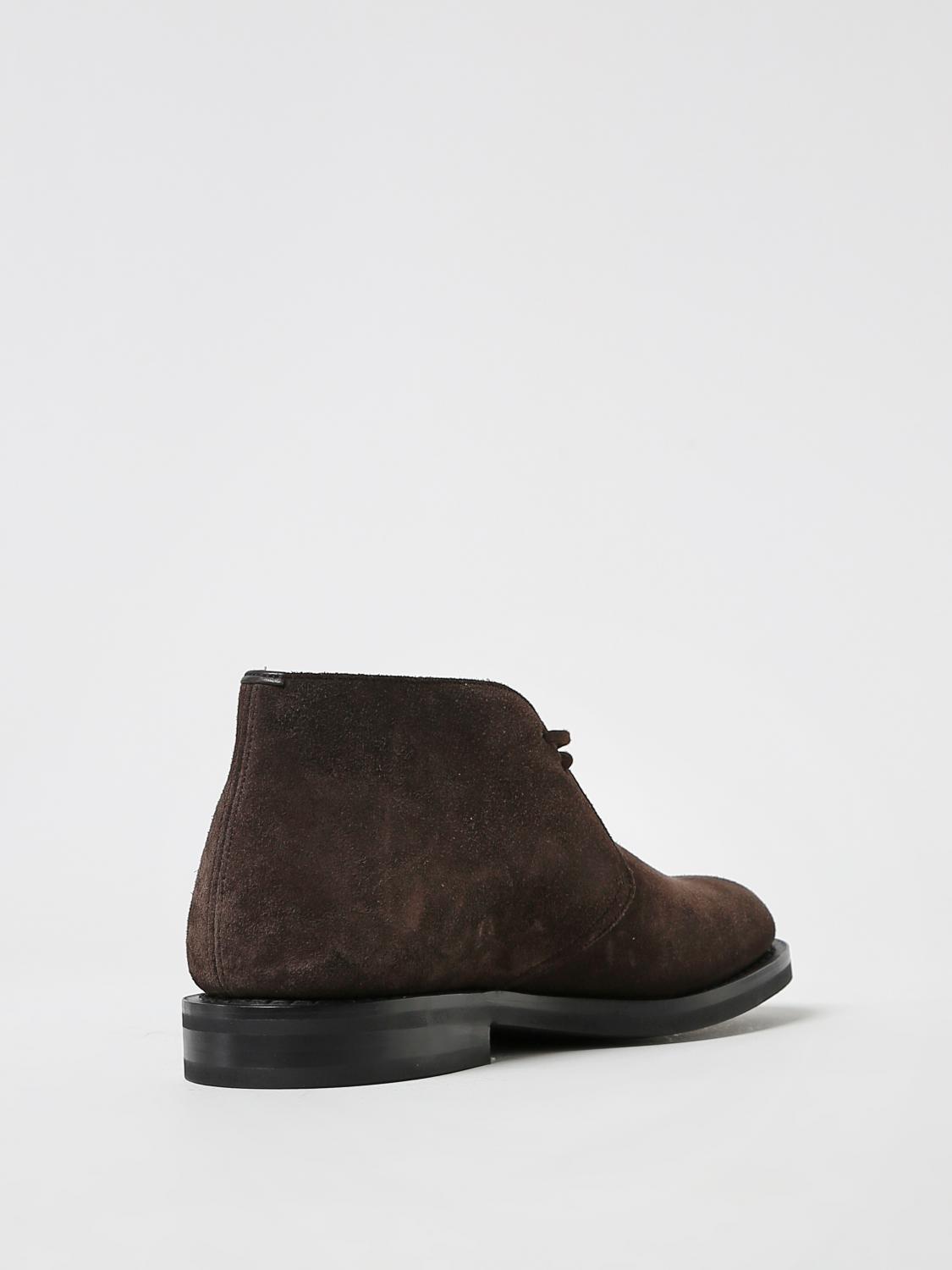 Mens Church\'s Suede ankle Boots Mud Suede Lace-Up Boot | Church main image 4