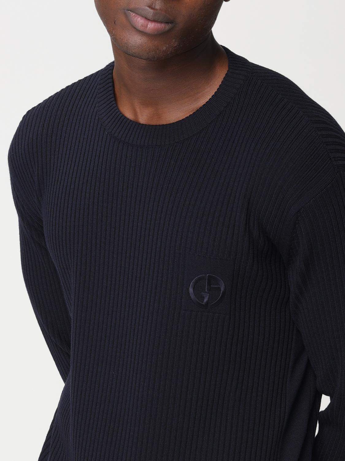 GIORGIO ARMANI PULLOVER: Pullover herren Giorgio Armani, Blau - Img 5