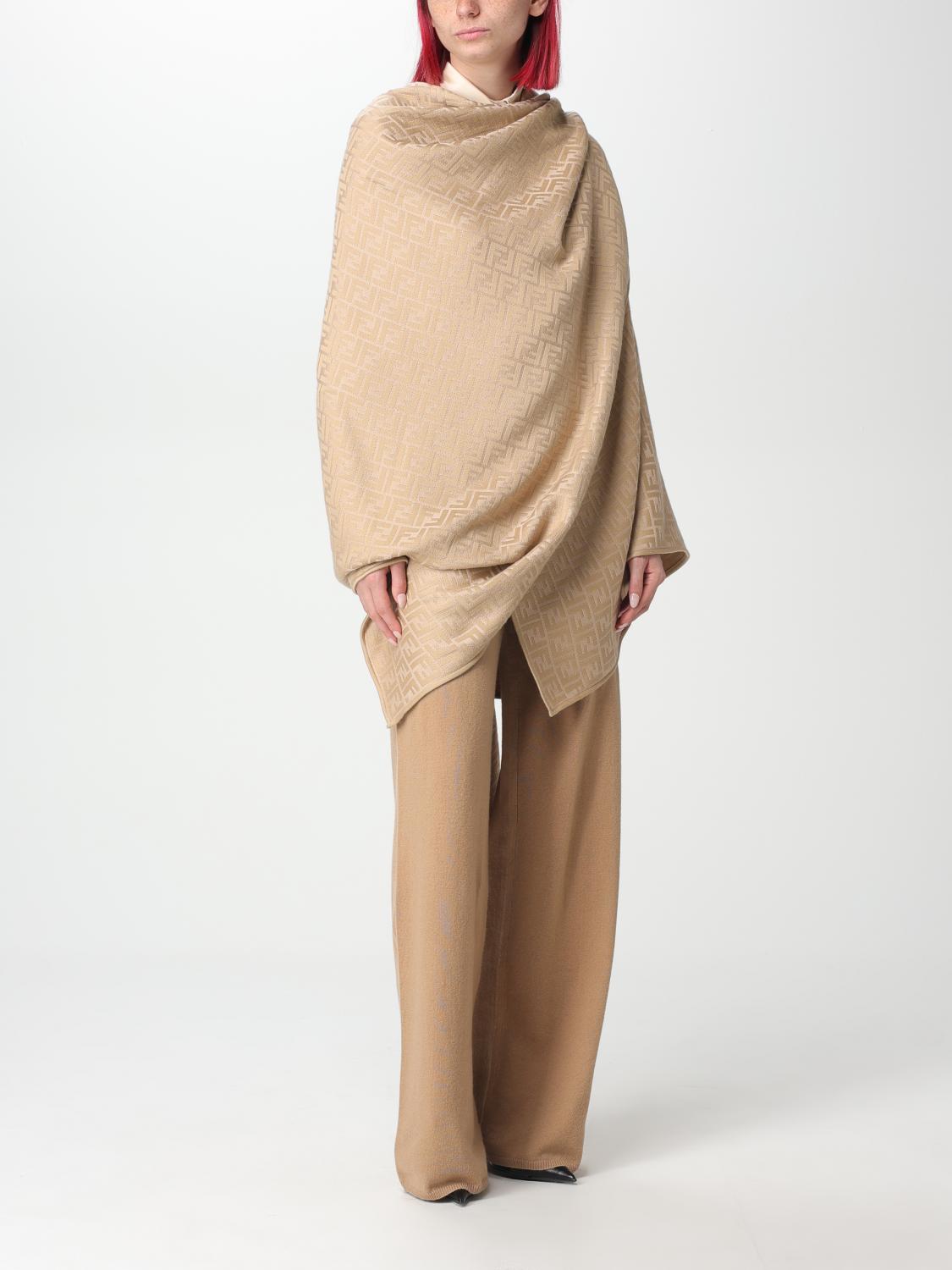 Fendi コート レディース - ベージュ | FXX782AQ8G | GIGLIO.COM