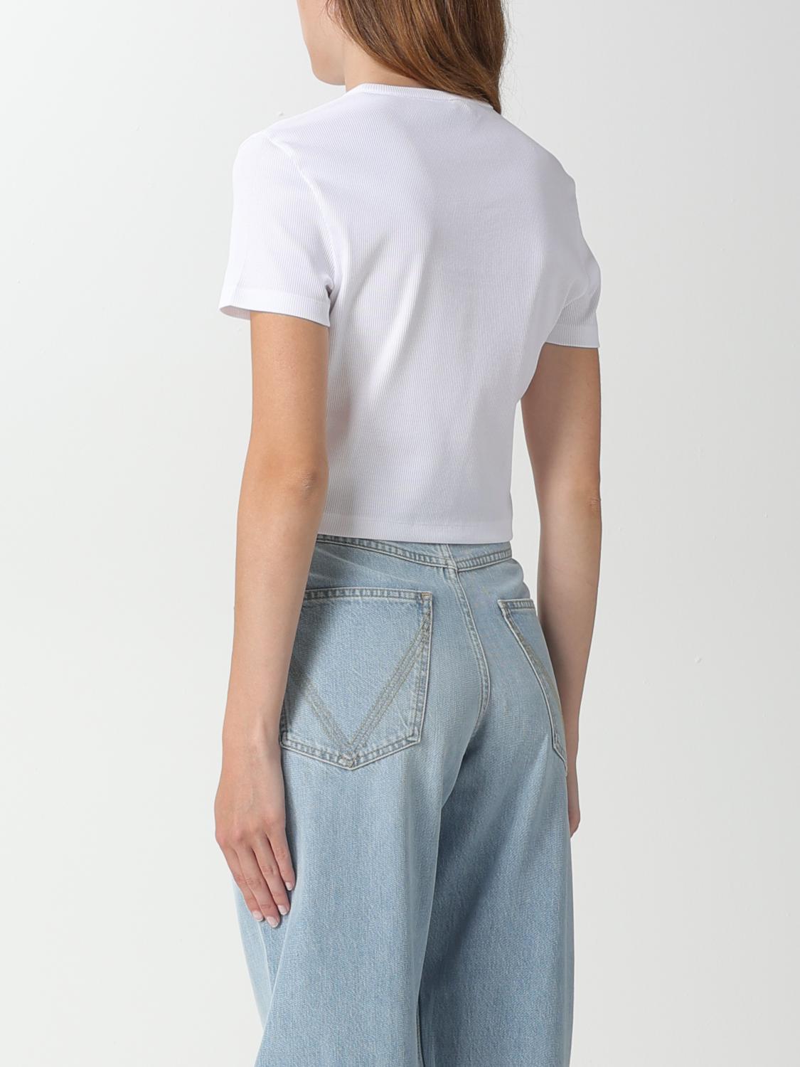 FENDI T-SHIRTS: T-shirt Fendi in cotone, Bianco - Img 2