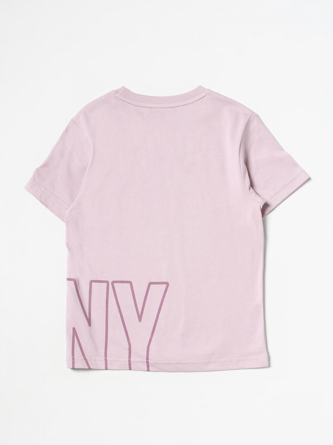 DKNY T-SHIRT: T-shirt kinder Dkny, Pink - Img 2