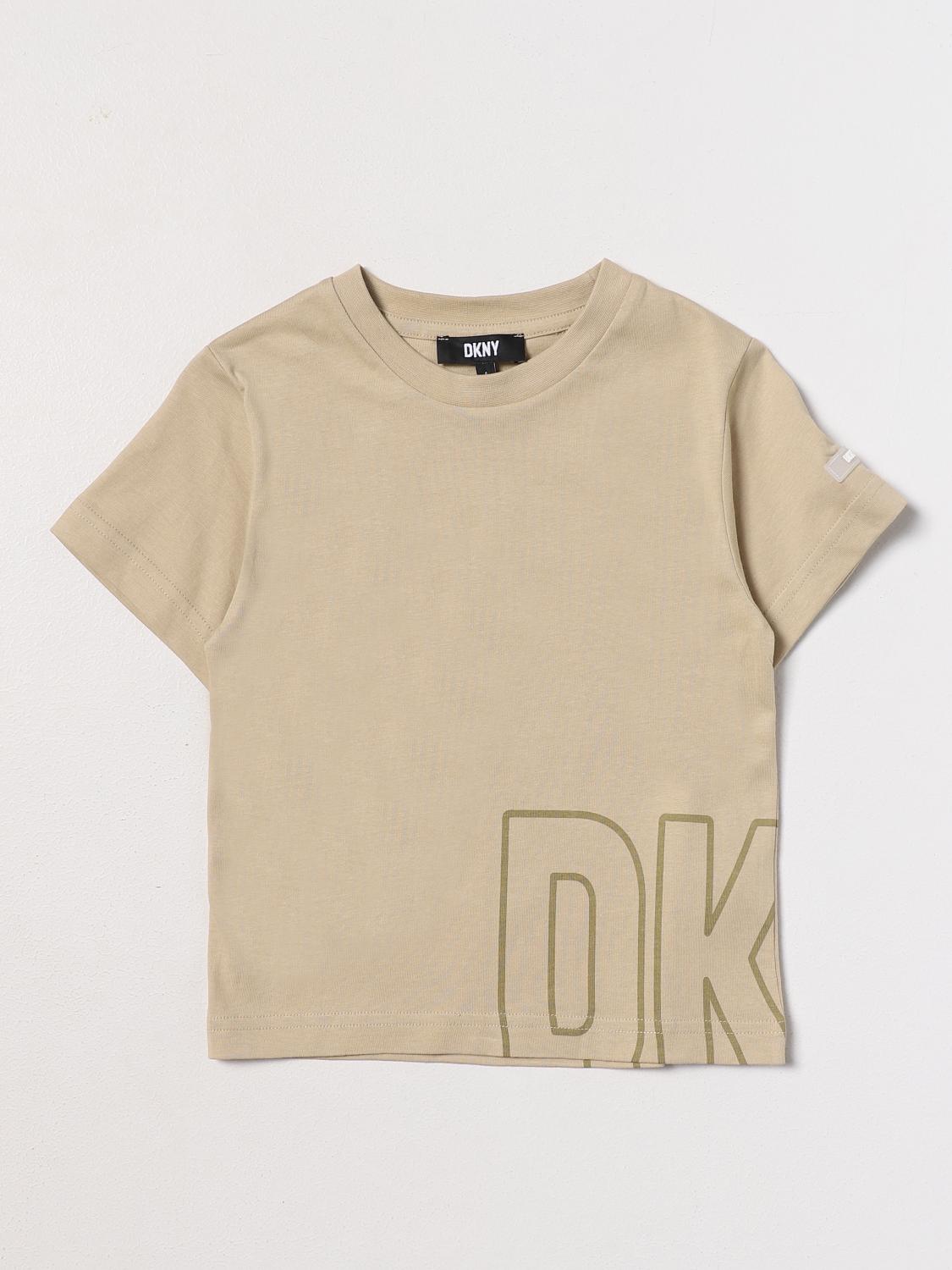 DKNY CAMISETA: Camiseta niños Dkny, Marrón - Img 1
