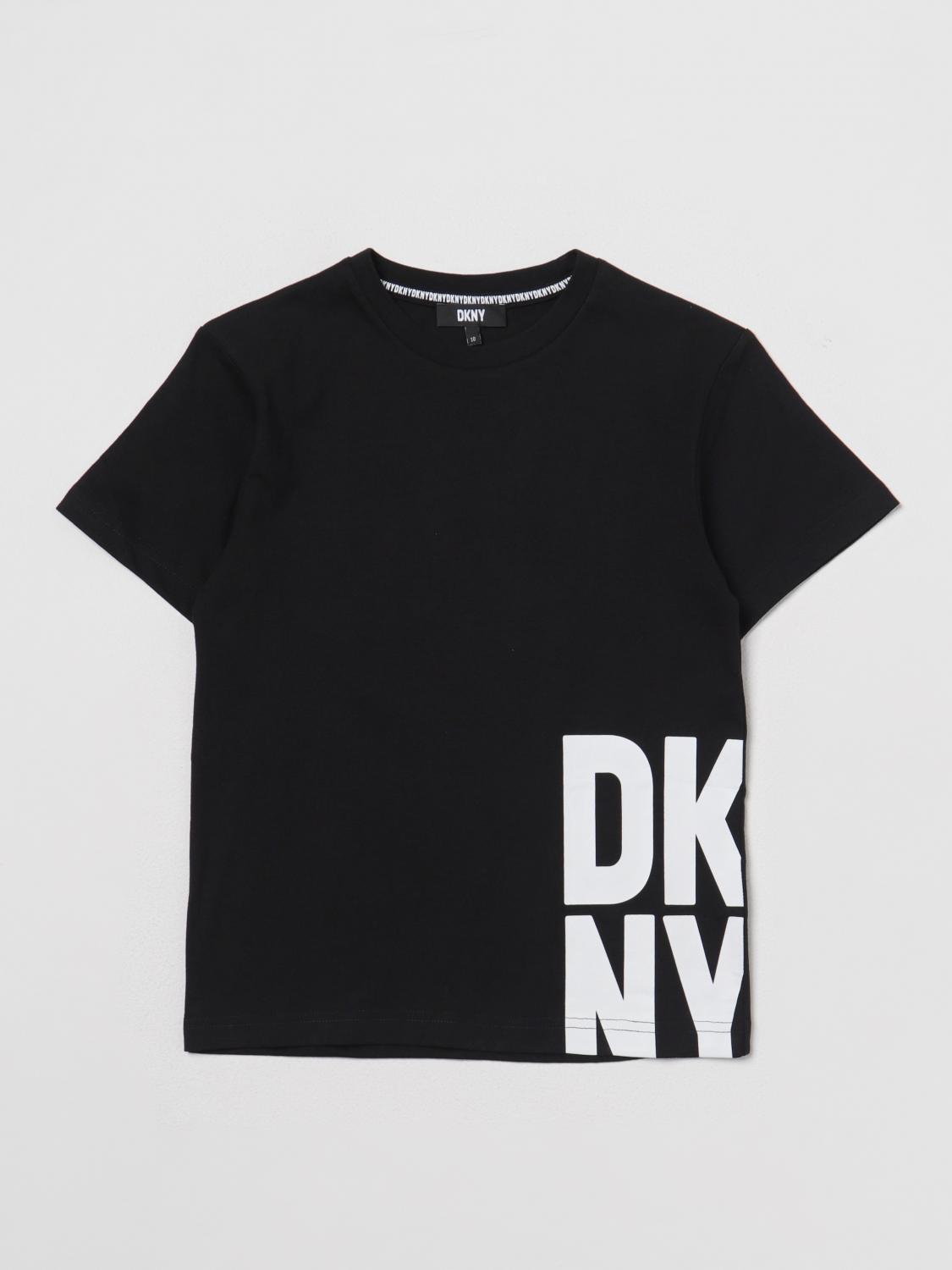 DKNY CAMISETA: Camiseta niños Dkny, Negro - Img 1