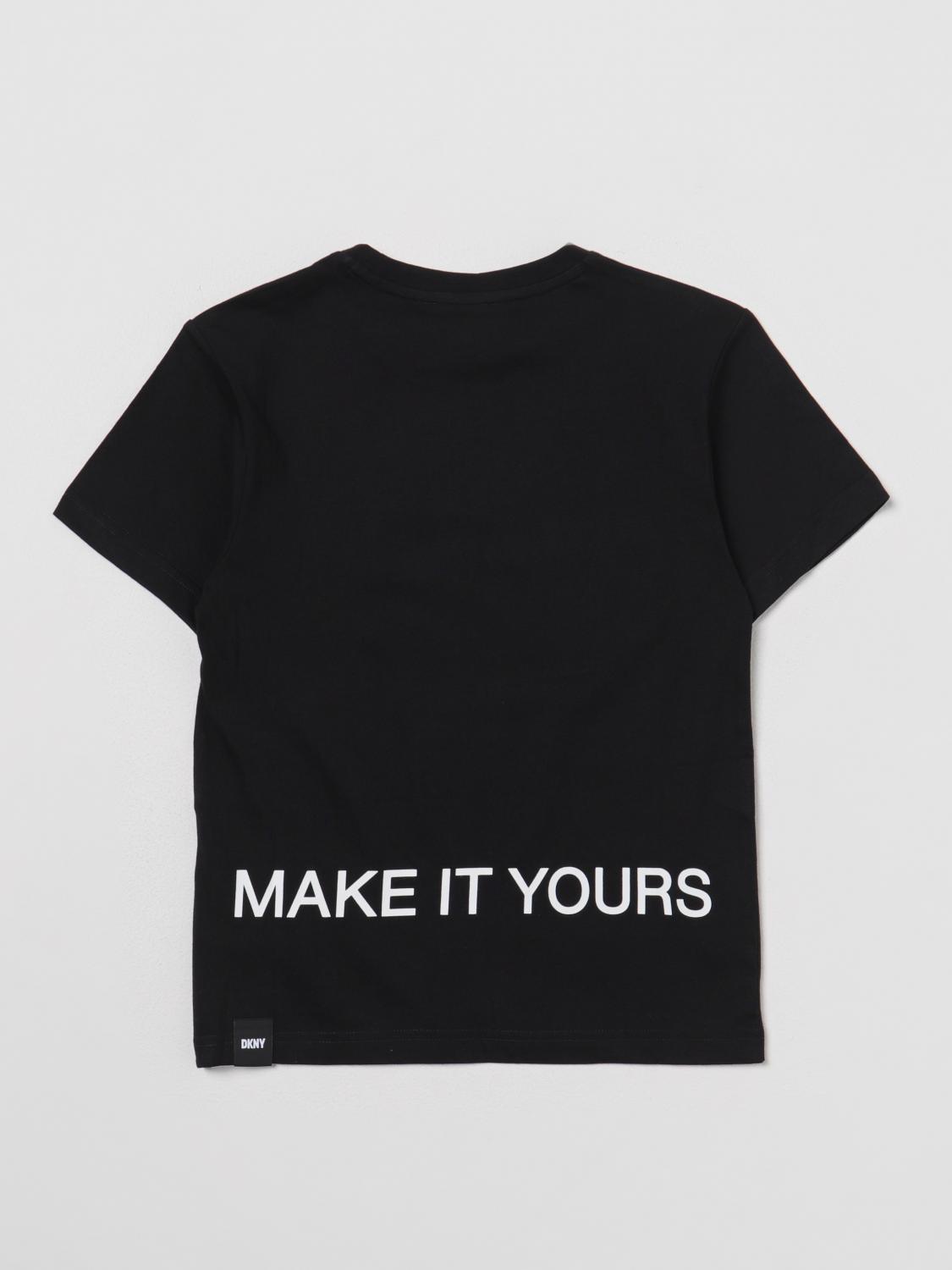 DKNY CAMISETA: Camiseta niños Dkny, Negro - Img 2