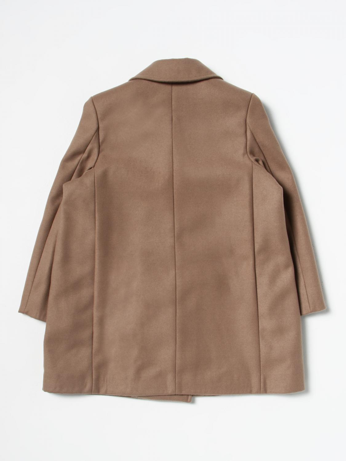 MSGM KIDS ABRIGO: Abrigo niños MSGM Kids, Marrón - Img 2