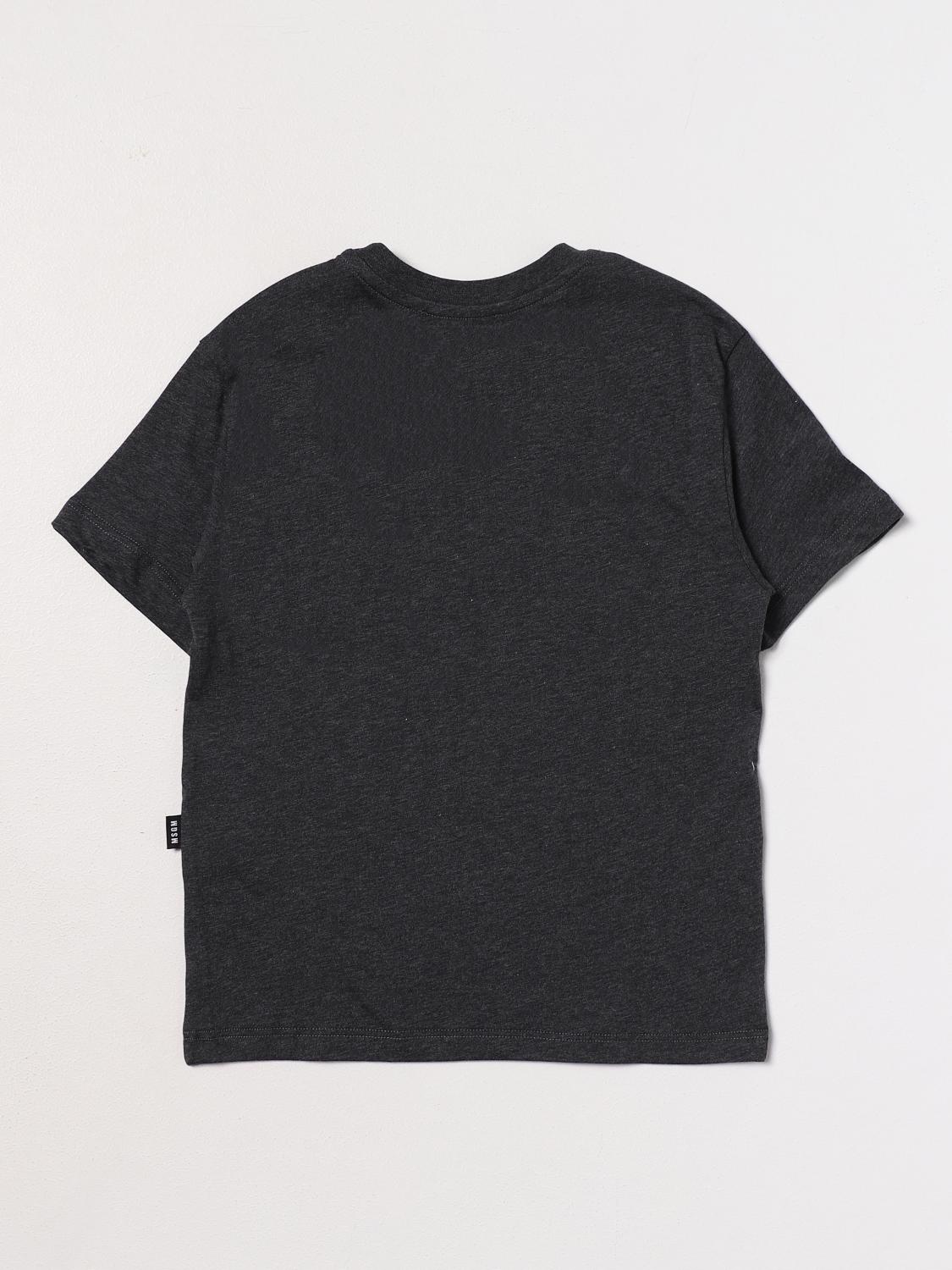 MSGM KIDS T-SHIRT: T-shirt kinder MSGM Kids, Grau - Img 2