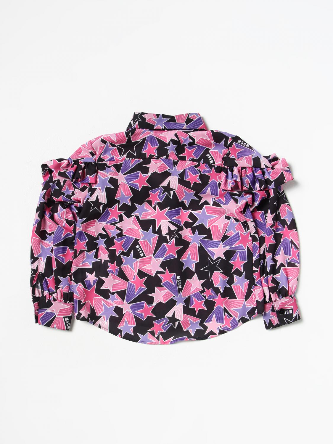 MSGM KIDS CAMISA: Camisa niños MSGM Kids, Rosa - Img 2
