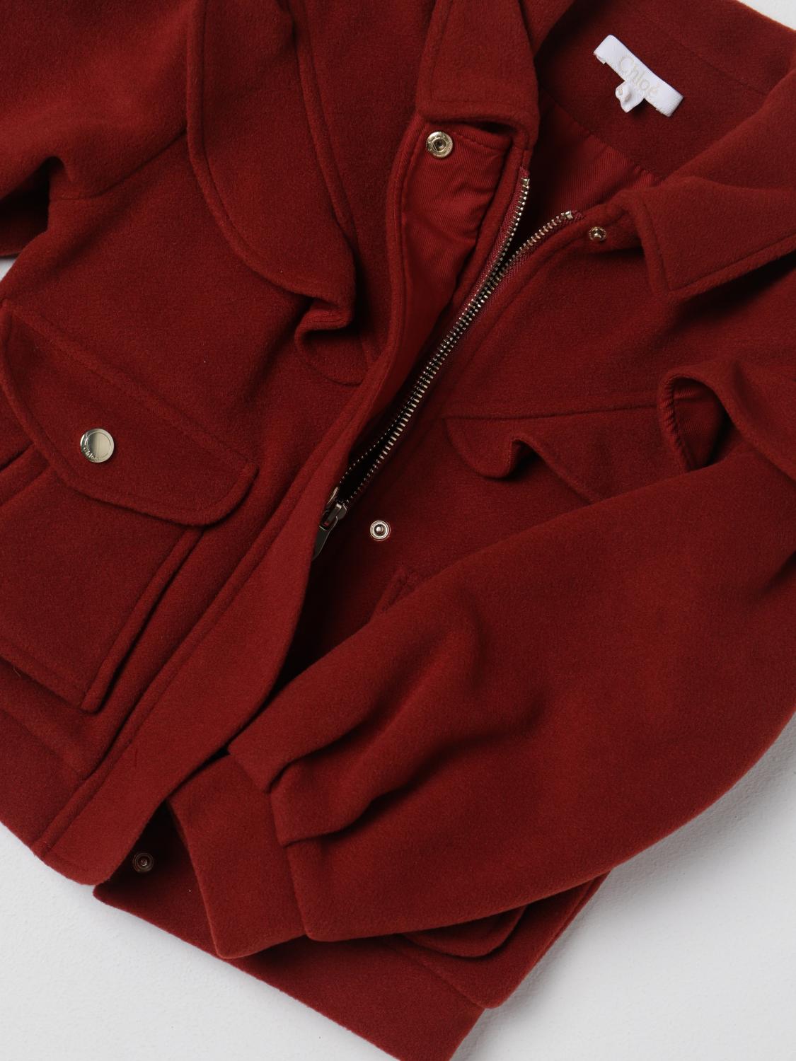 CHLOÉ CHAQUETA: Chaqueta niños ChloÉ, Granate - Img 3