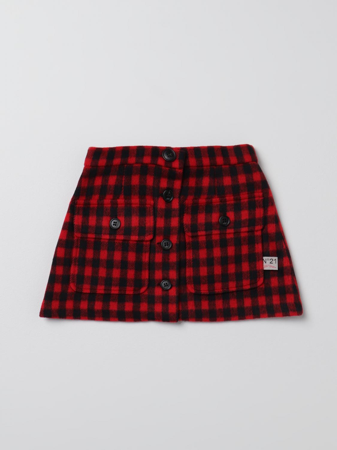 N° 21 FALDA: Falda niños N° 21, Negro - Img 1