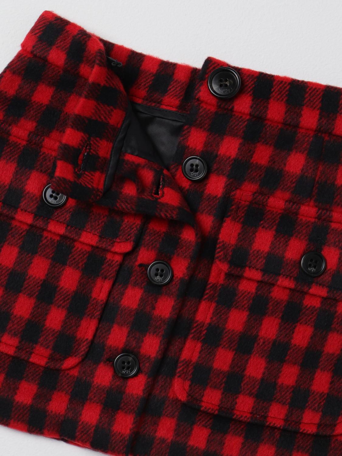 N° 21 FALDA: Falda niños N° 21, Negro - Img 3