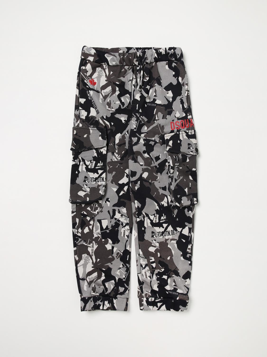 DSQUARED2 HOSE: Hose kinder Dsquared2 Junior, Schwarz - Img 1