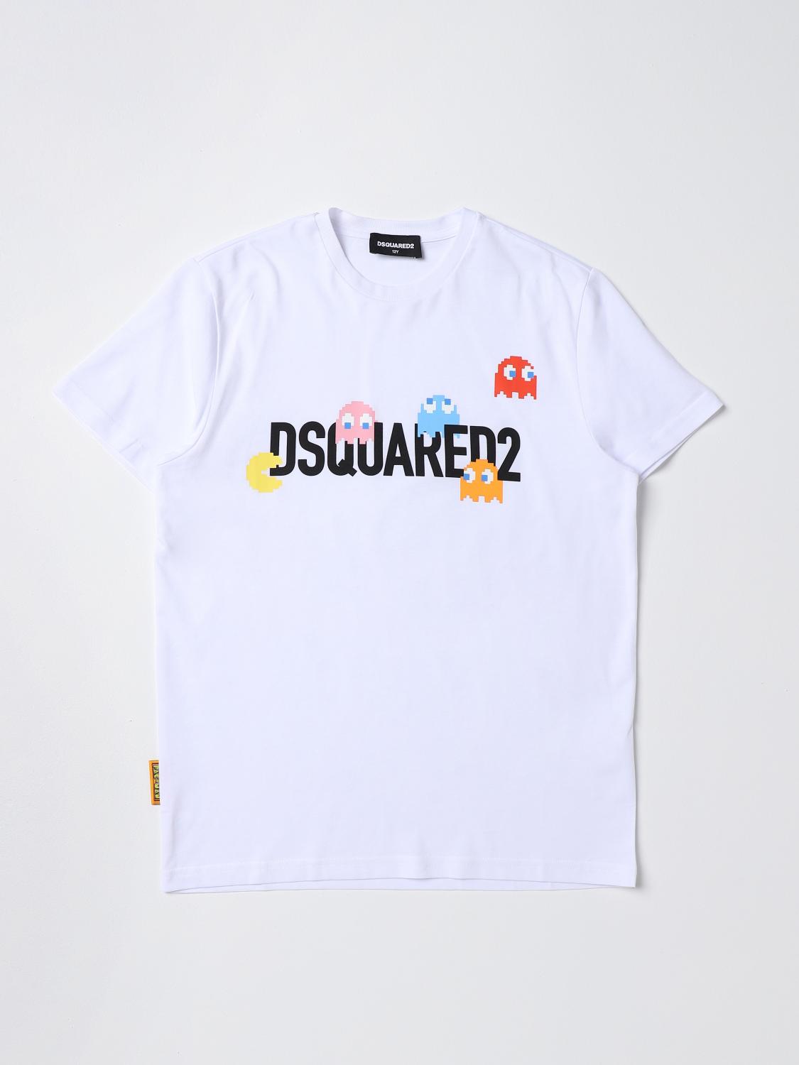 DSQUARED2 T-SHIRT: T-shirt enfant Dsquared2 Junior, Blanc - Img 1
