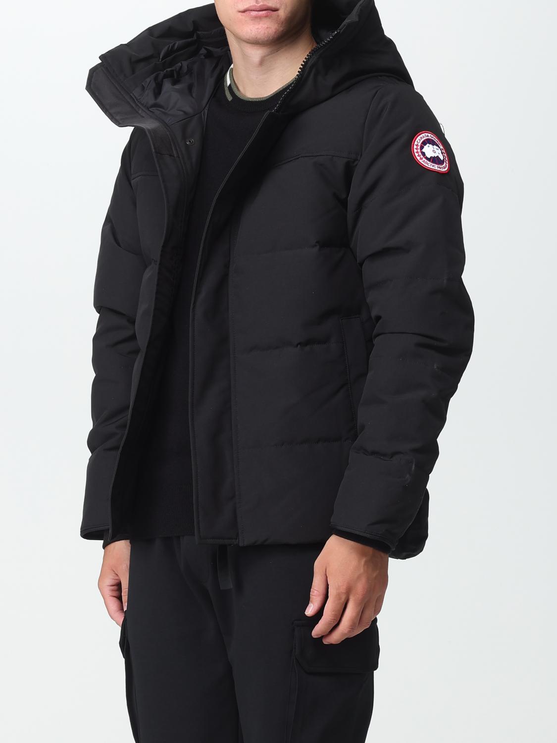 CANADA GOOSE Abrigo hombre Negro Chaqueta Canada Goose 2080M en linea en GIGLIO.COM