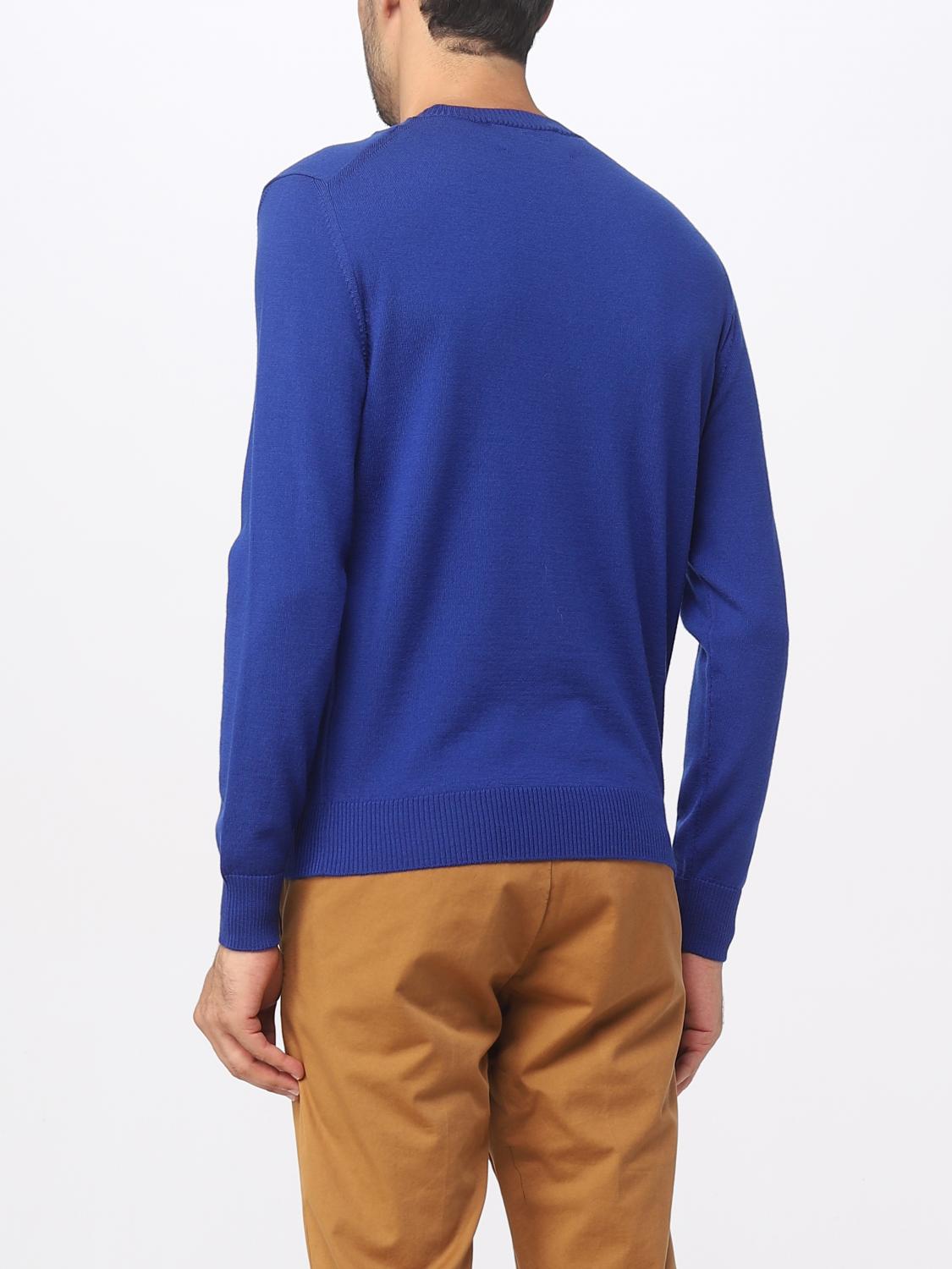 BALLANTYNE SWEATER: Sweatshirt men Ballantyne, Blue - Img 2