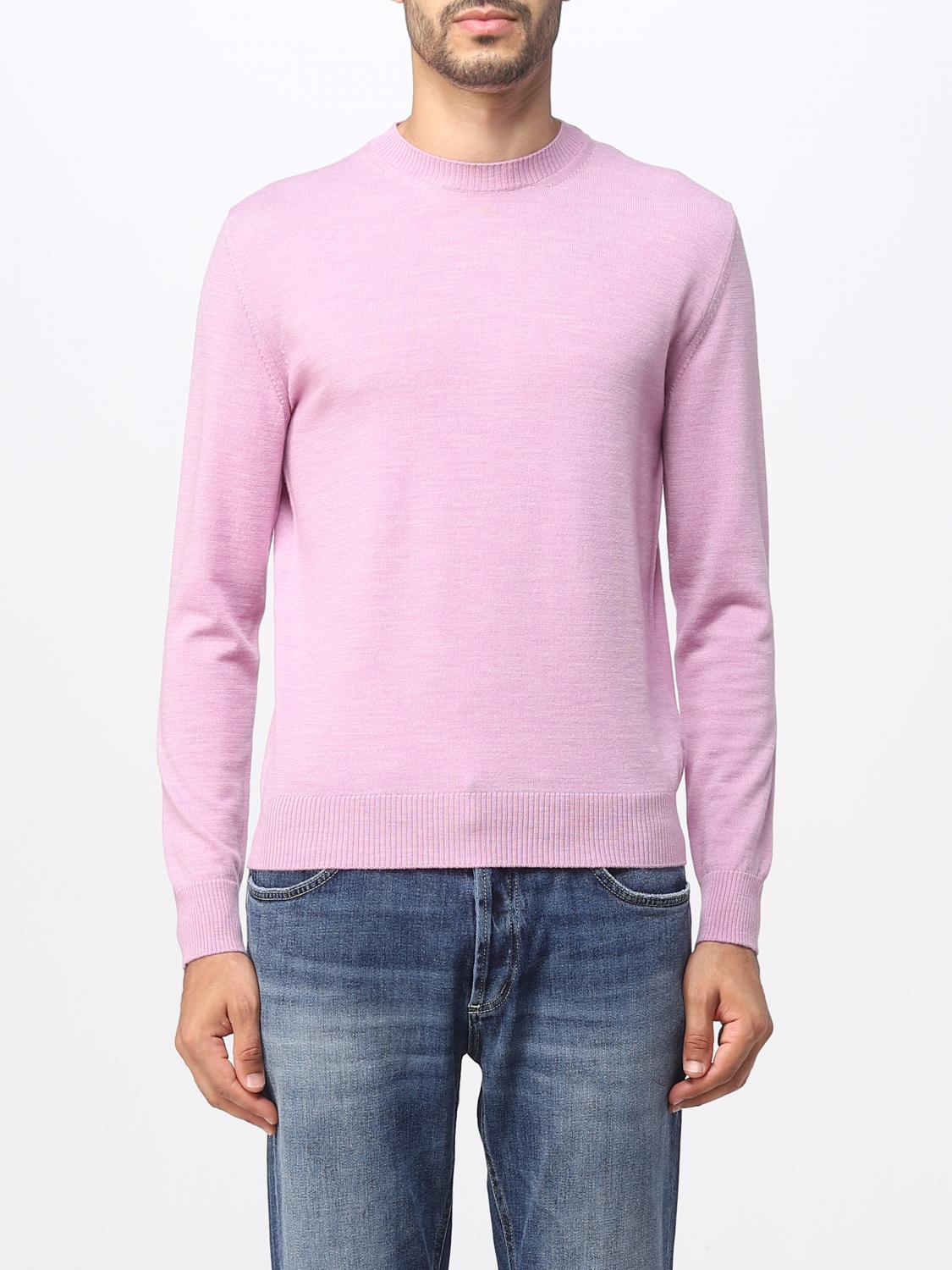 BALLANTYNE SWEATER: Sweatshirt men Ballantyne, Wisteria - Img 1