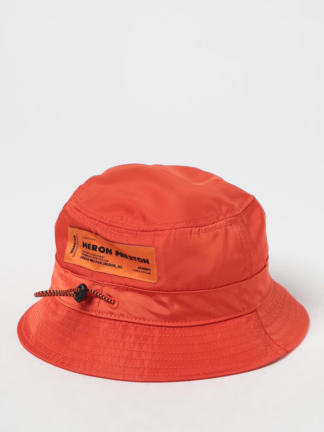 HERON PRESTON HAT: Hat men Heron Preston, Orange - Img 2